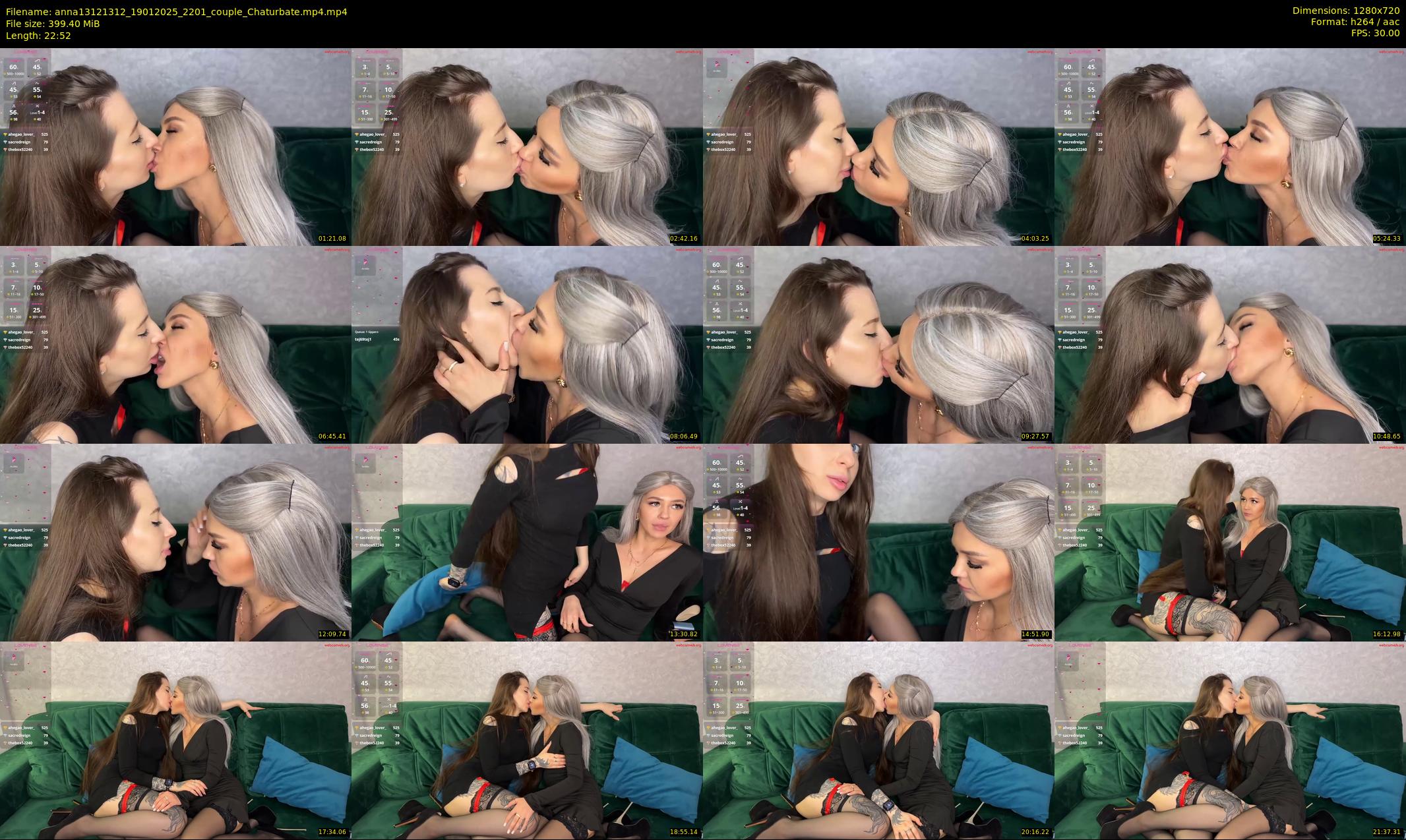 anna13121312 — 23 minute Chaturbate couple cam show recording, 720p, Jan 19, 2025