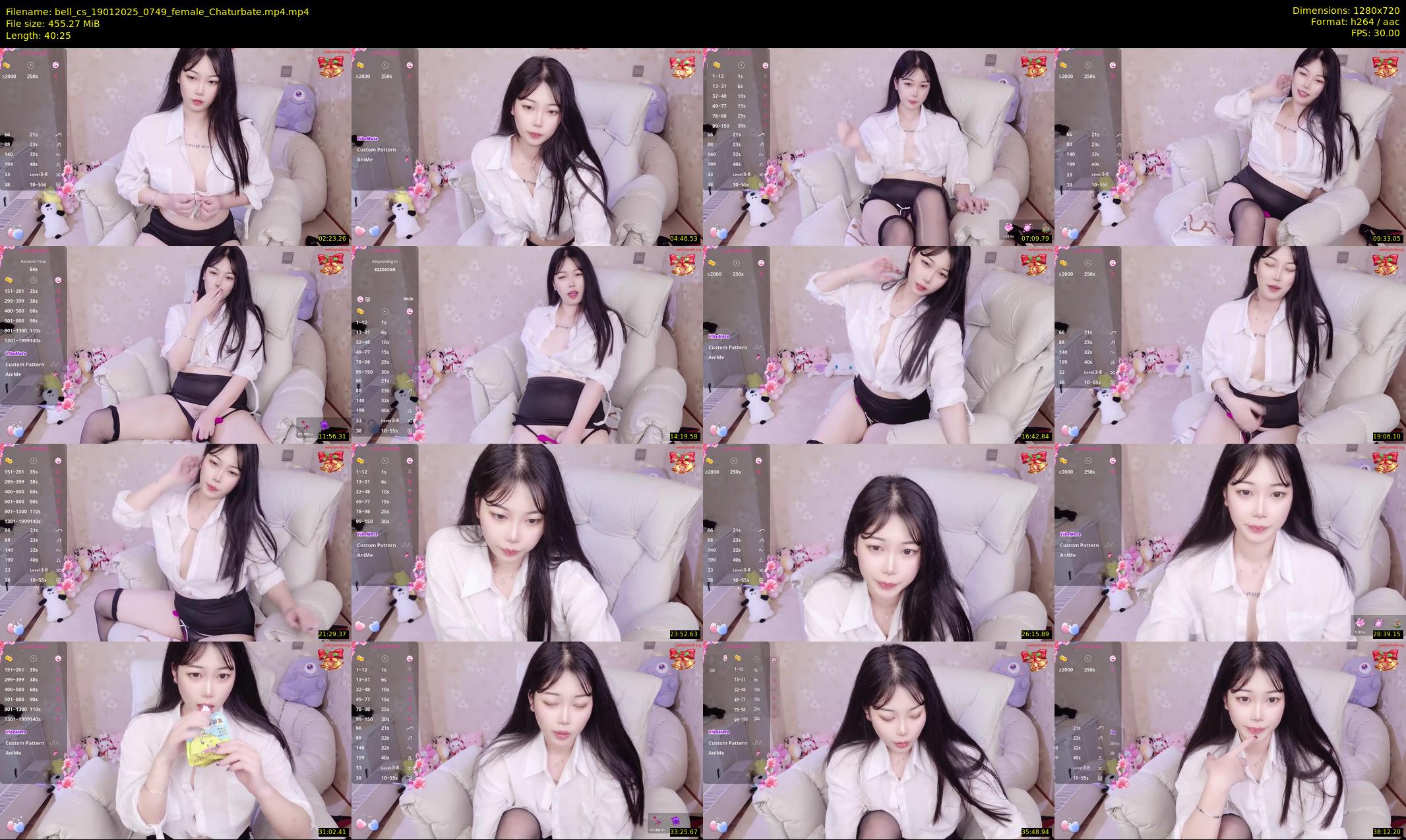 bell_cs — 41 minute Chaturbate female cam show recording, 720p, Jan 19, 2025