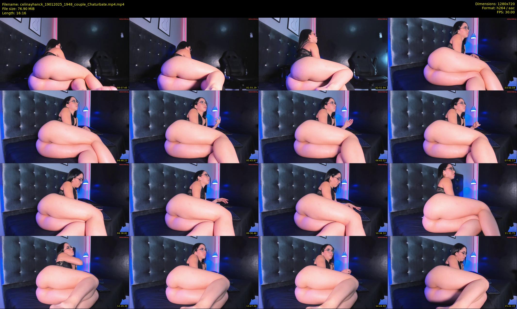 celinayhanck — 17 minute Chaturbate couple cam show recording, 720p, Jan 19, 2025
