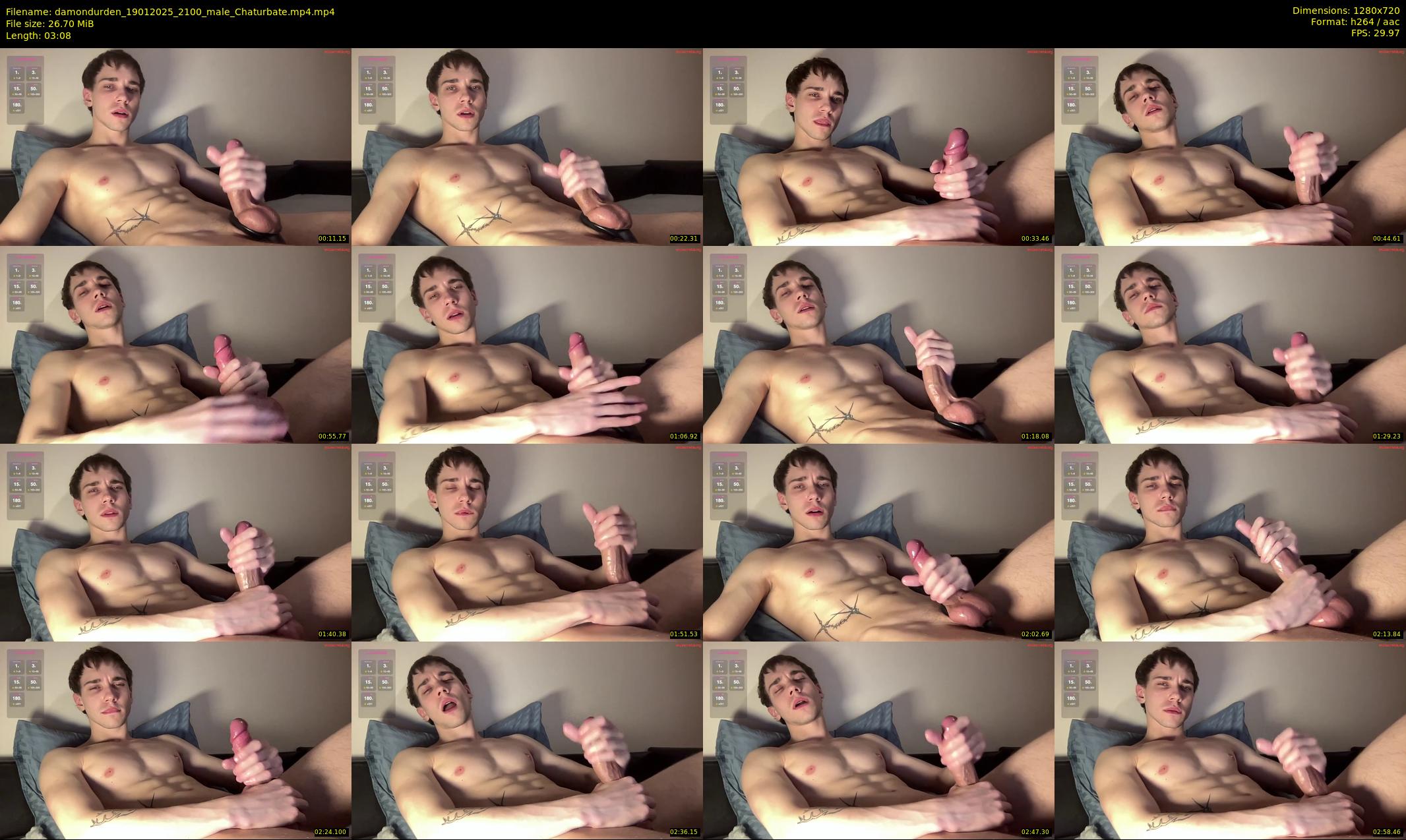 damondurden — 4 minute Chaturbate male cam show recording, 720p, Jan 19, 2025