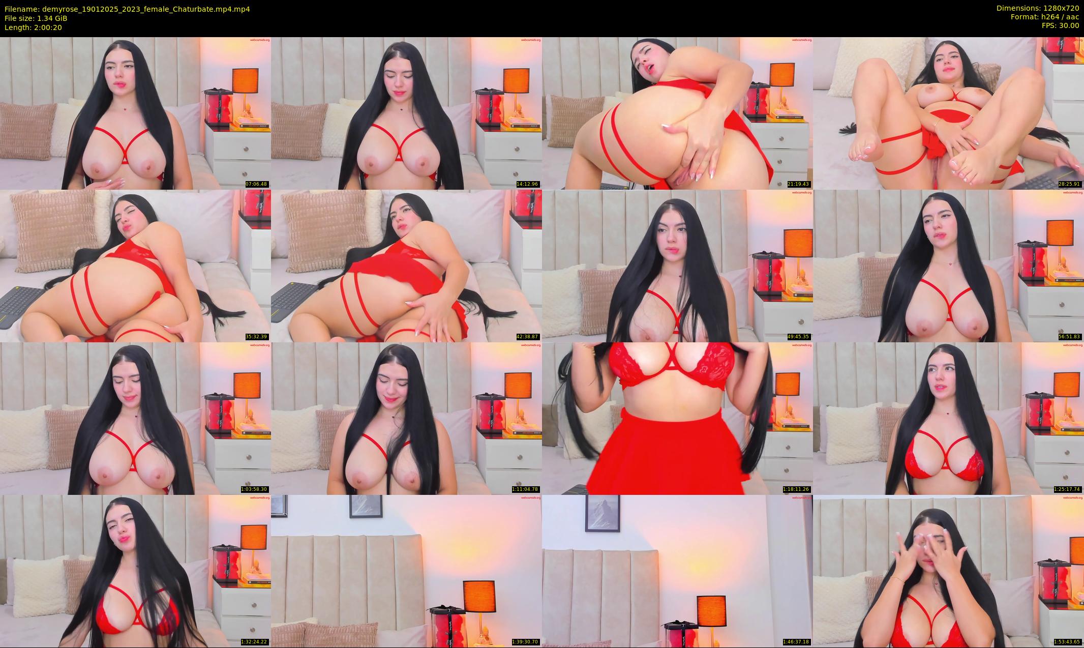 demyrose — 121 minute Chaturbate female cam show recording, 720p, Jan 19, 2025