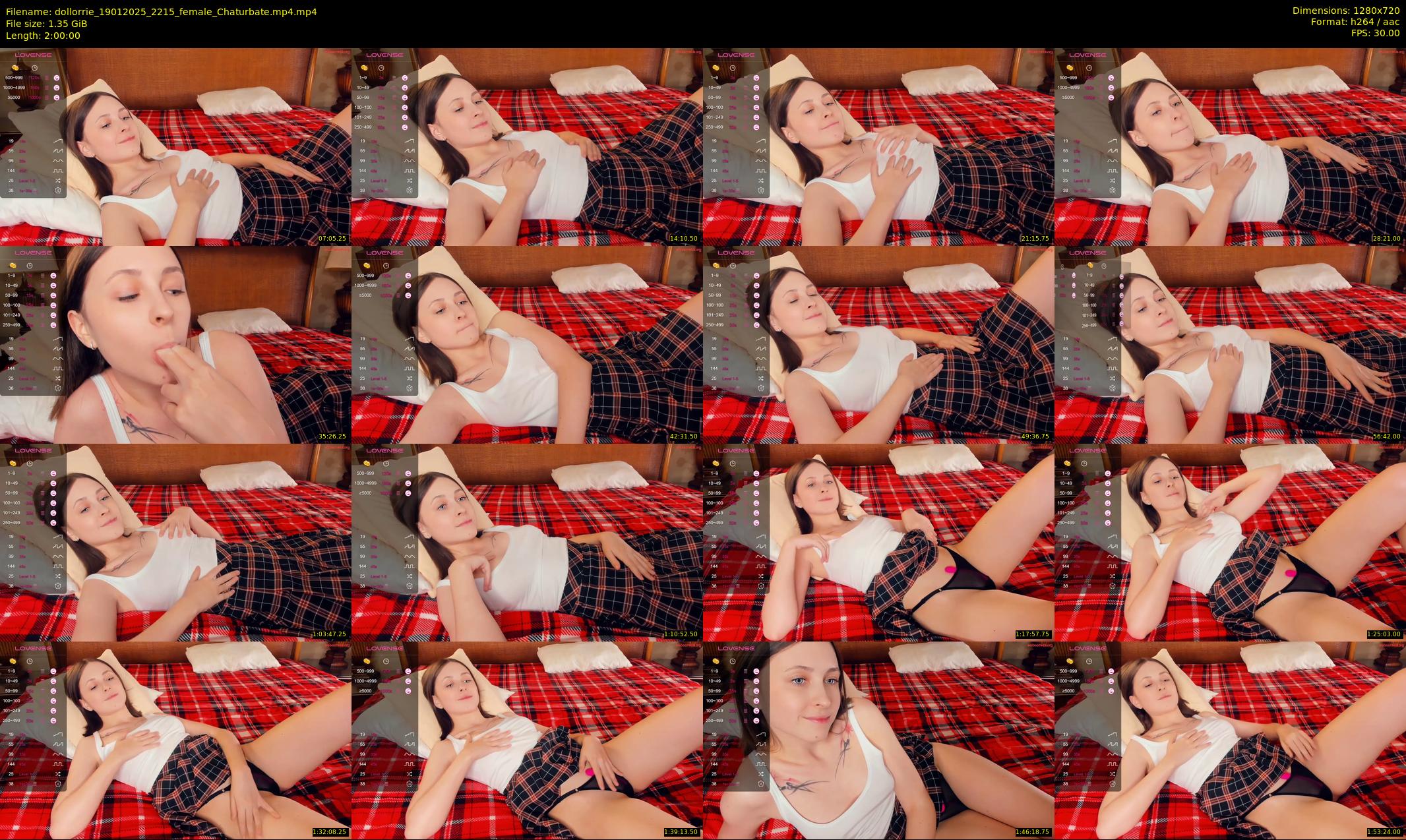 dollorrie — 120 minute Chaturbate couple cam show recording, 720p, Jan 19, 2025