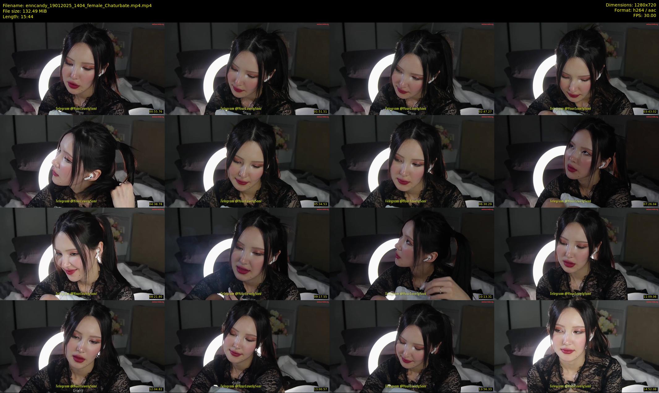 enncandy — 16 minute Chaturbate female cam show recording, 720p, Jan 19, 2025