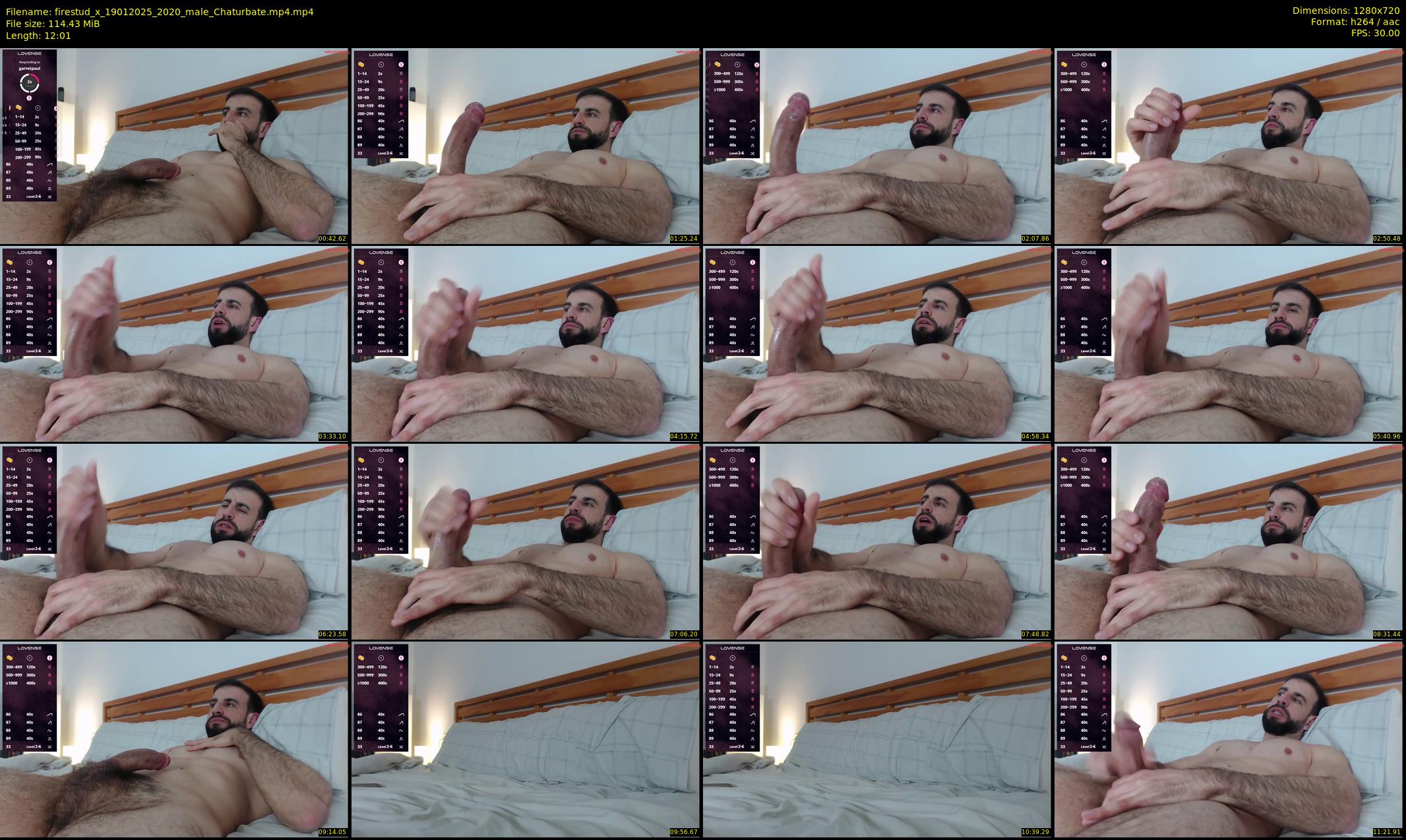 firestud_x — 13 minute Chaturbate male cam show recording, 720p, Jan 19, 2025
