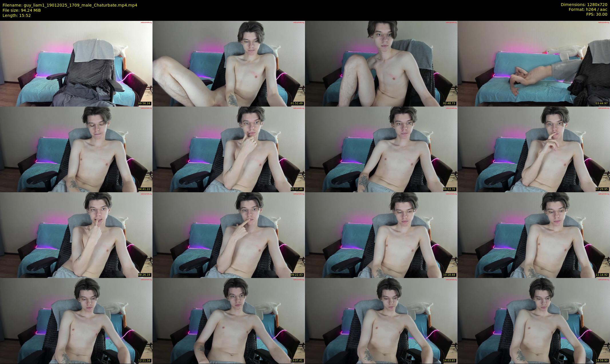 guy_liam1 — 16 minute Chaturbate male cam show recording, 720p, Jan 19, 2025