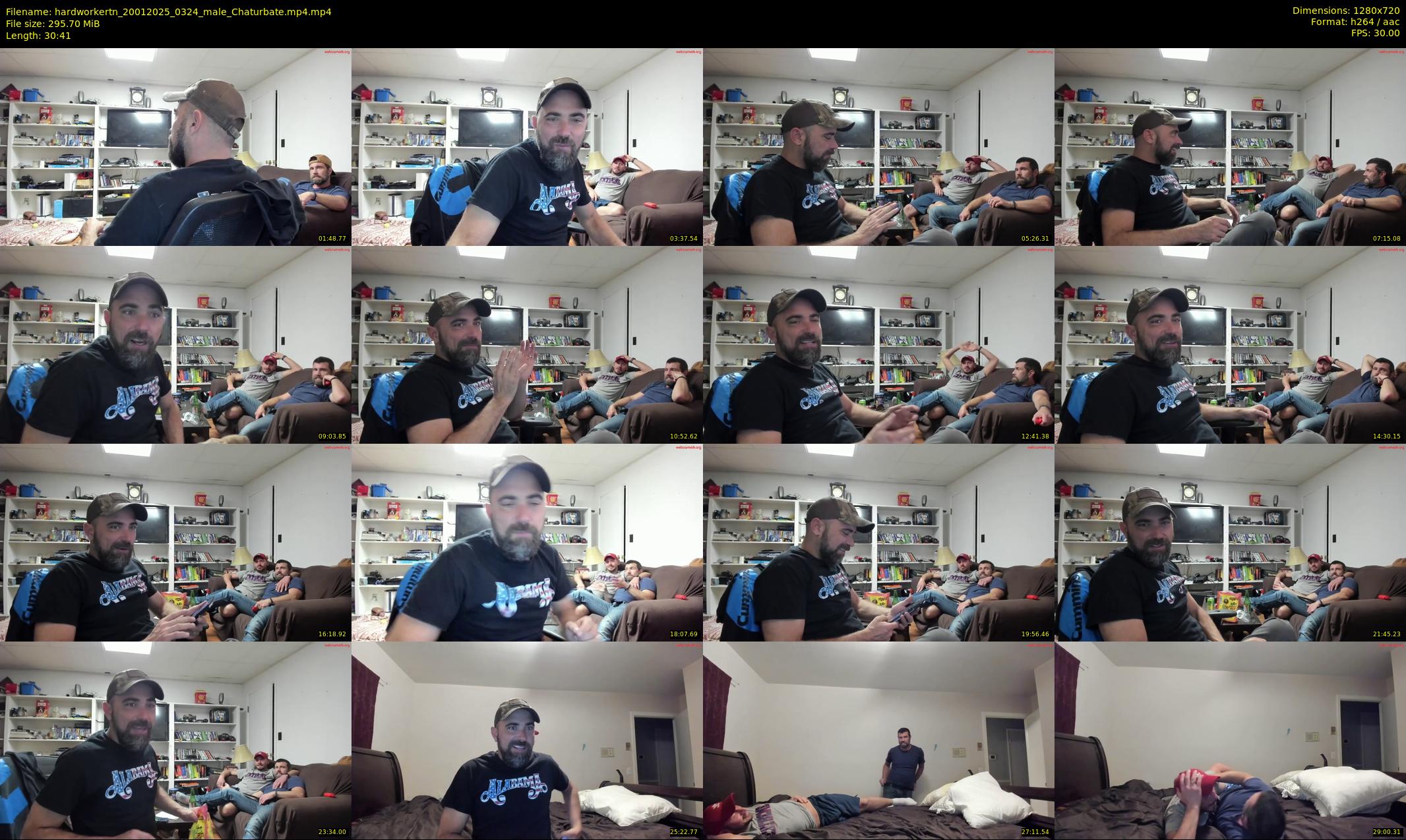 hardworkertn — 31 minute Chaturbate male cam show recording, 720p, Jan 20, 2025