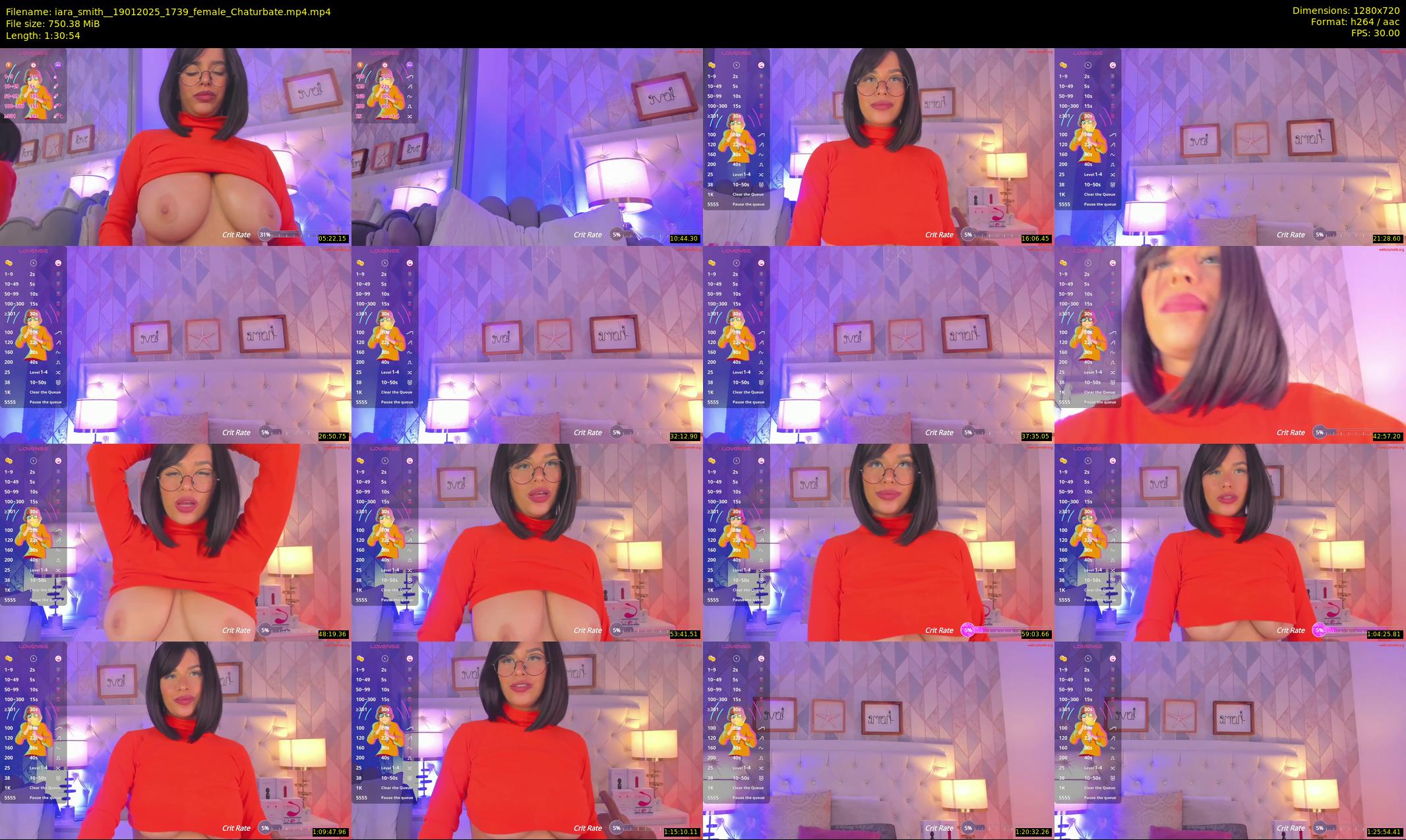 iara_smith_ — 91 minute Chaturbate female cam show recording, 720p, Jan 19, 2025