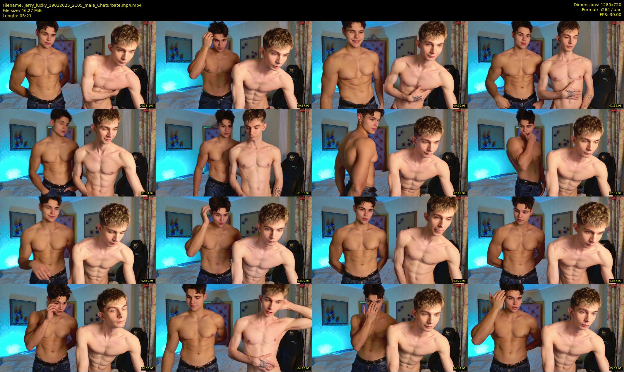 jerry_lucky — 6 minute Chaturbate male cam show recording, 720p, Jan 19, 2025