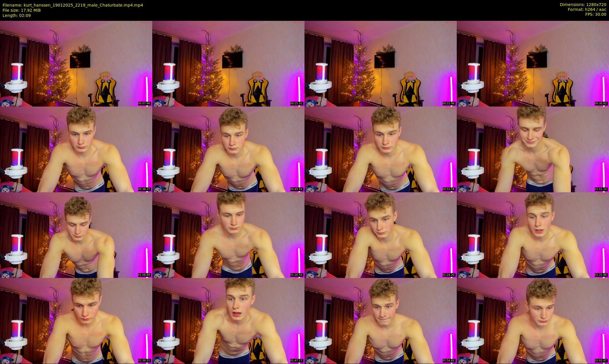 kurt_hanssen — 3 minute Chaturbate male cam show recording, 720p, Jan 19, 2025