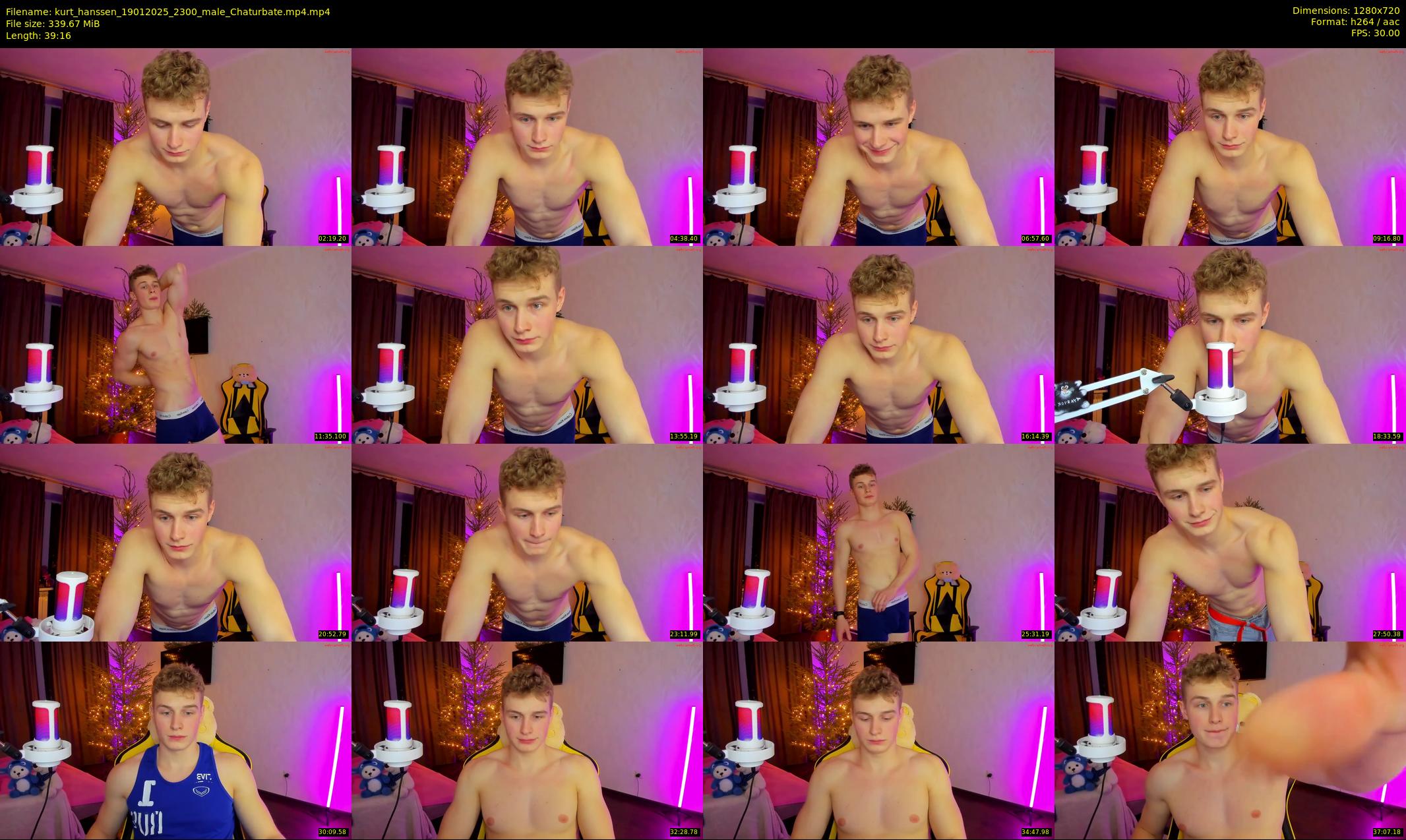 kurt_hanssen — 40 minute Chaturbate male cam show recording, 720p, Jan 19, 2025