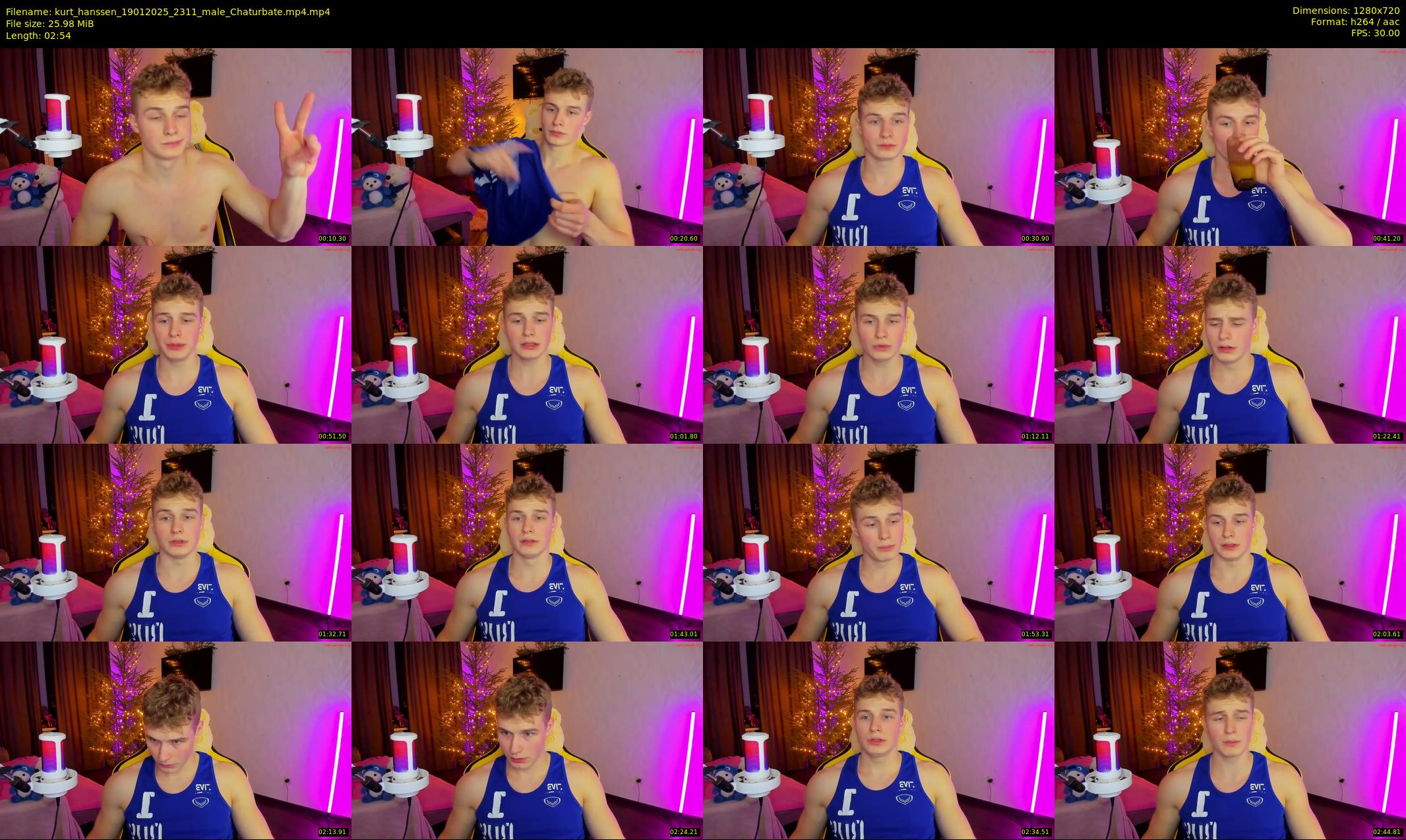 kurt_hanssen — 3 minute Chaturbate male cam show recording, 720p, Jan 19, 2025