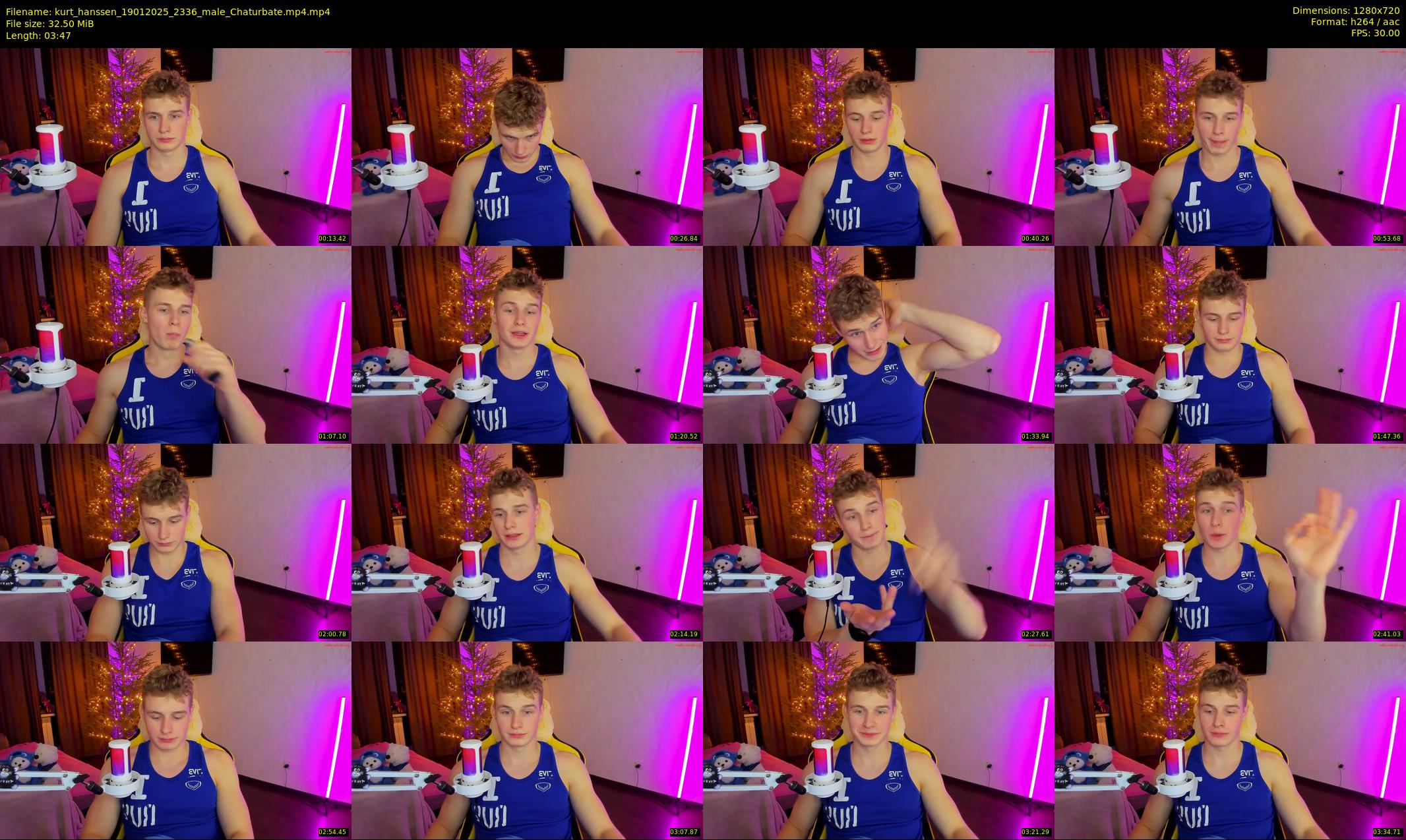 kurt_hanssen — 4 minute Chaturbate male cam show recording, 720p, Jan 19, 2025