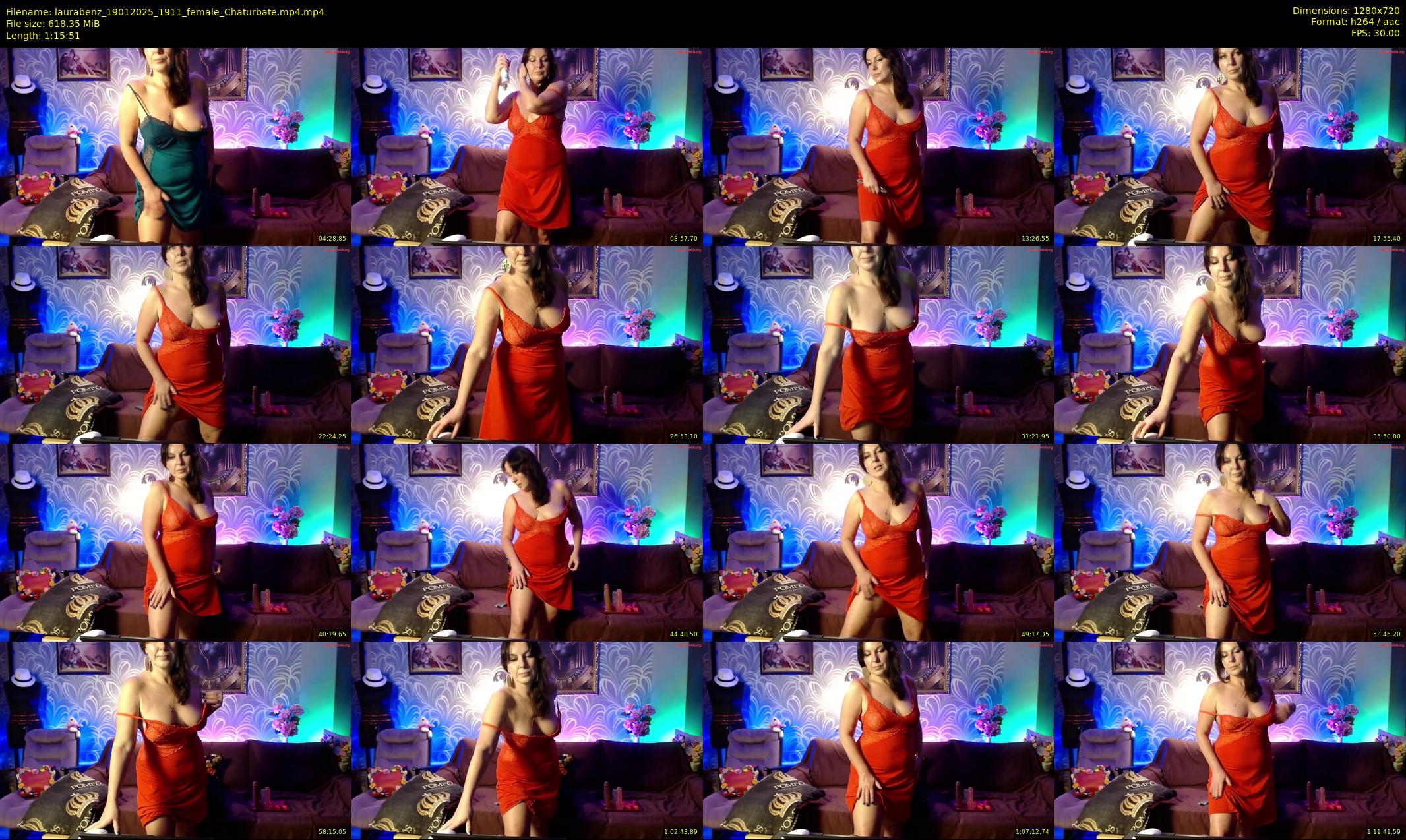 laurabenz — 76 minute Chaturbate female cam show recording, 720p, Jan 19, 2025