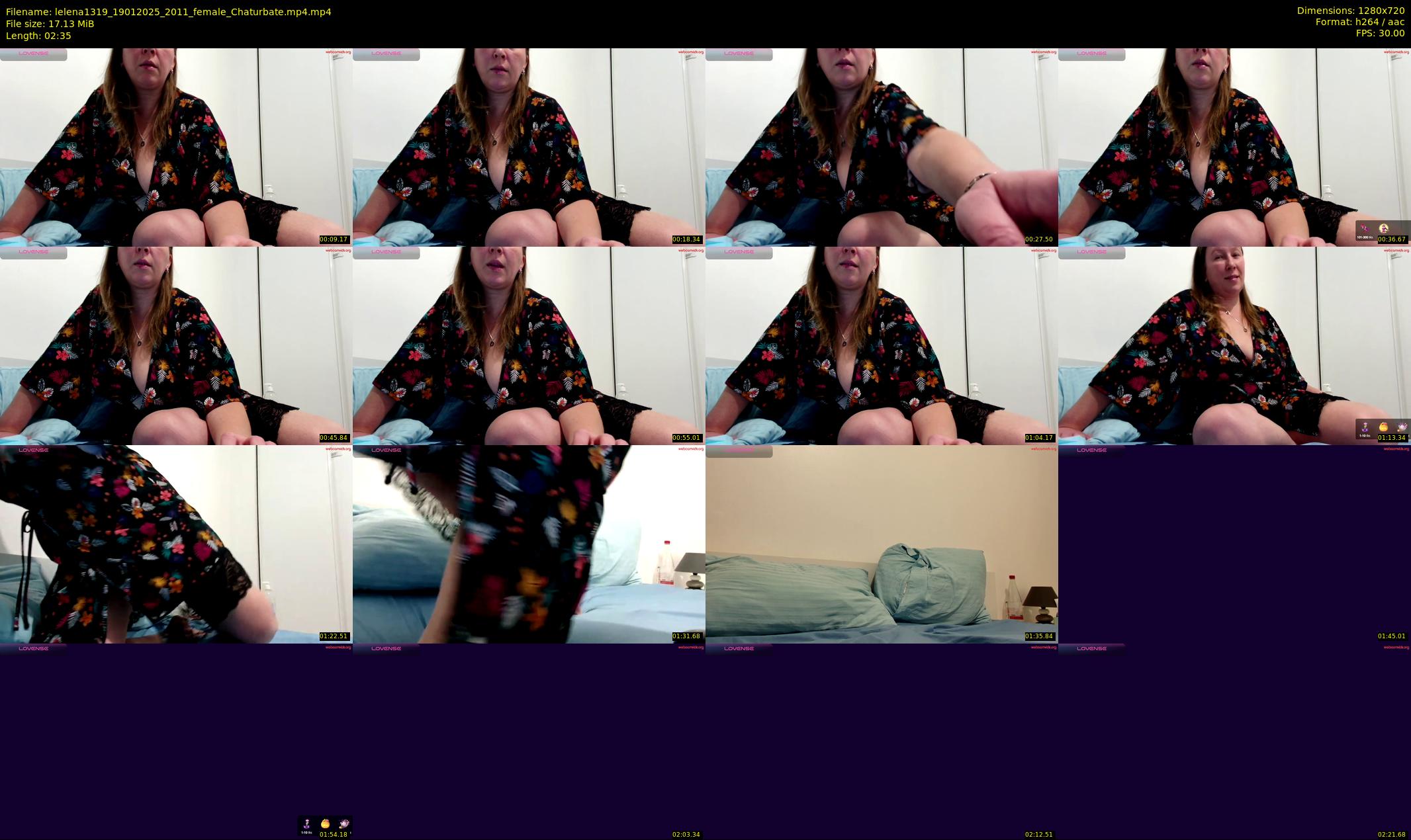 lelena1319 — 3 minute Chaturbate female cam show recording, 720p, Jan 19, 2025