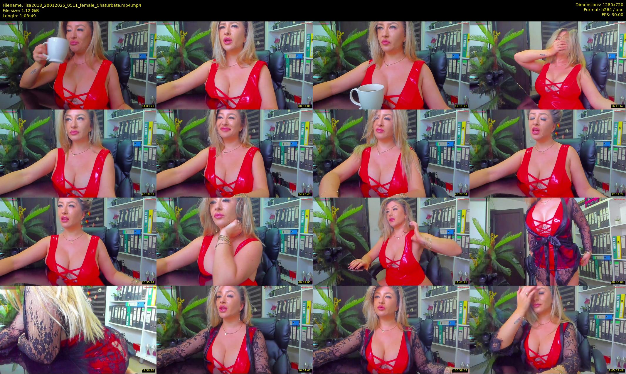 lisa2018 — 69 minute Chaturbate female cam show recording, 720p, Jan 20, 2025