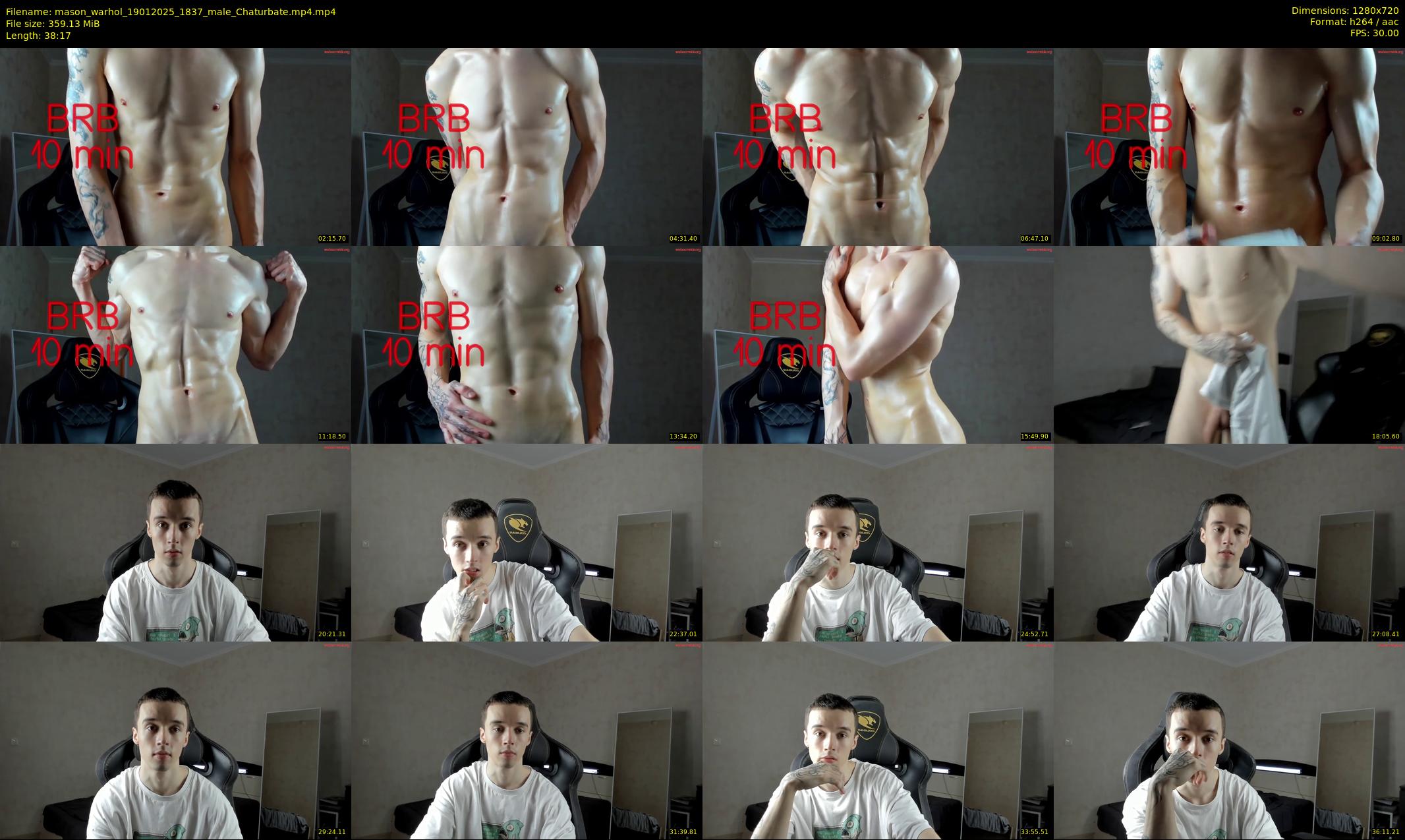 mason_warhol — 39 minute Chaturbate male cam show recording, 720p, Jan 19, 2025