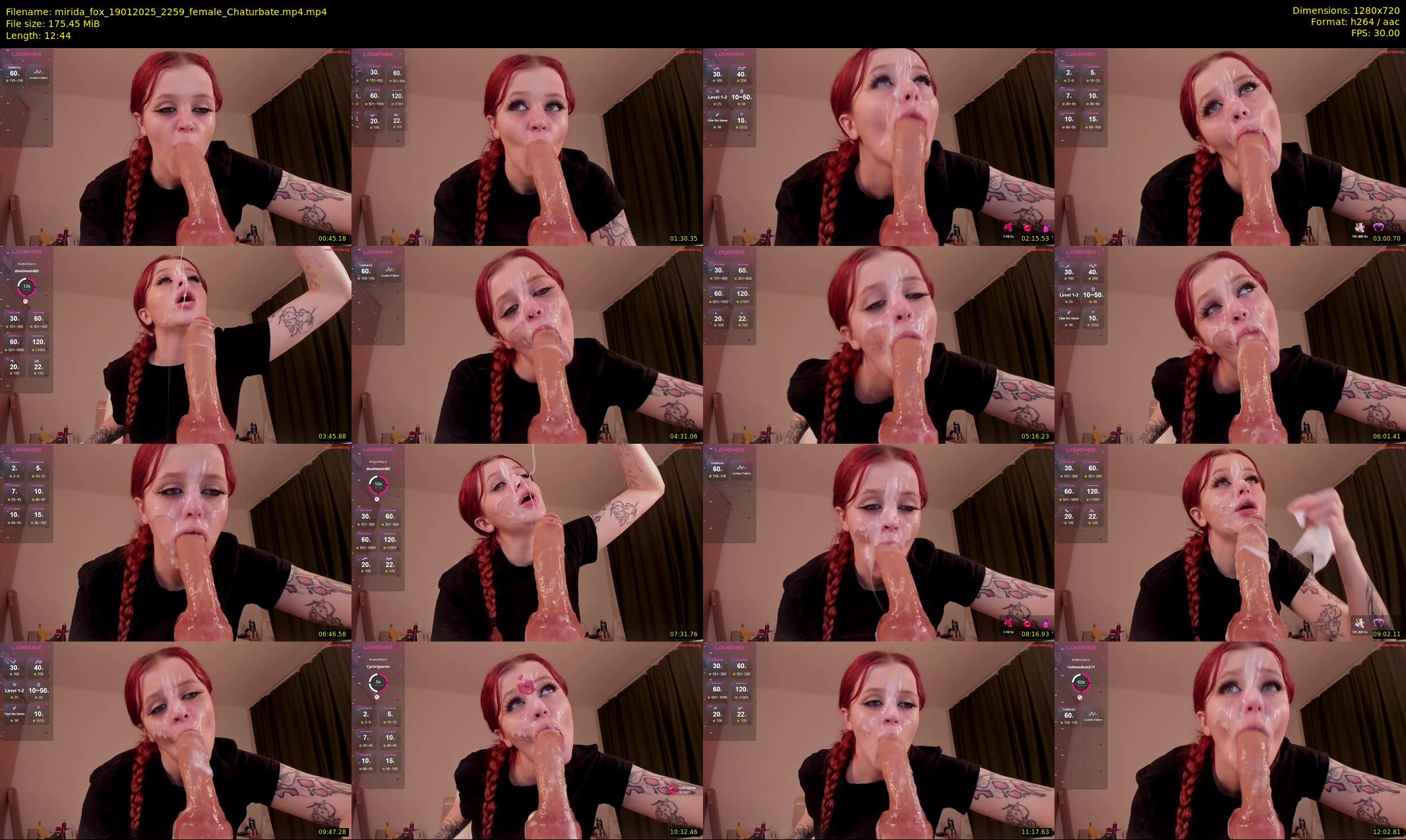 mirida_fox — 13 minute Chaturbate female cam show recording, 720p, Jan 19, 2025