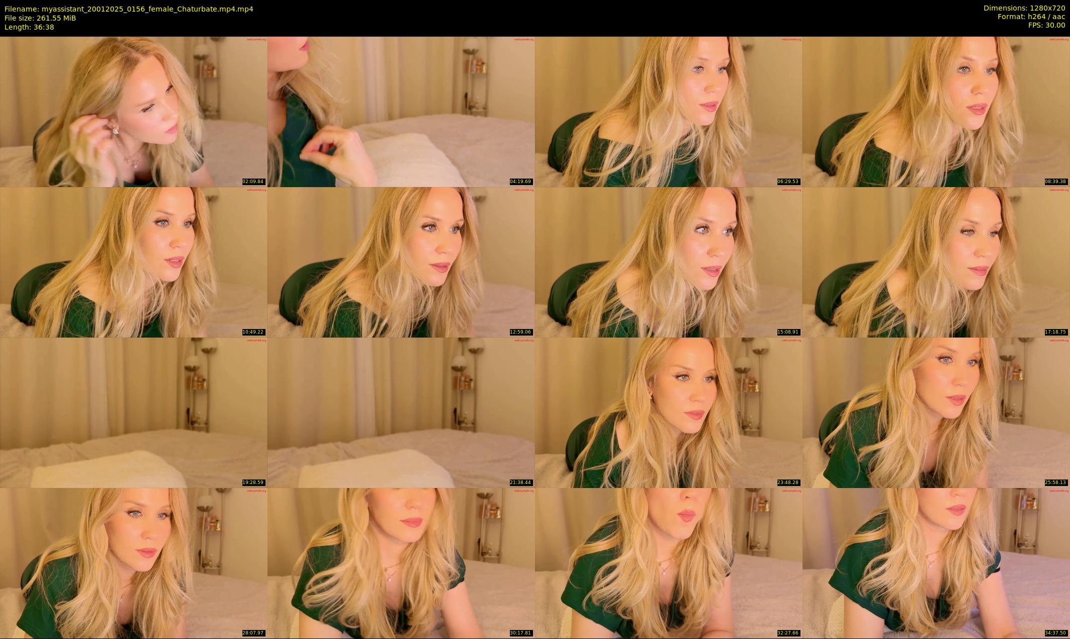 myassistant — 37 minute Chaturbate female cam show recording, 720p, Jan 20, 2025