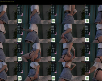 oki_dokie — 12 minute Chaturbate female cam show recording, 720p, Jan 20, 2025