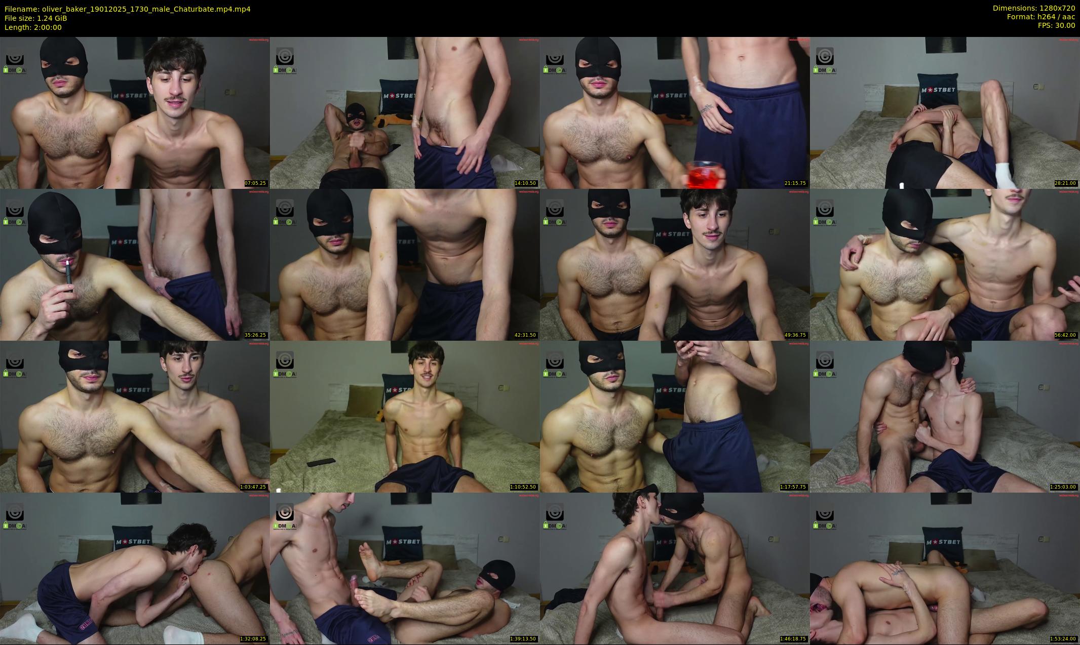 oliver_baker — 120 minute Chaturbate male cam show recording, 720p, Jan 19, 2025