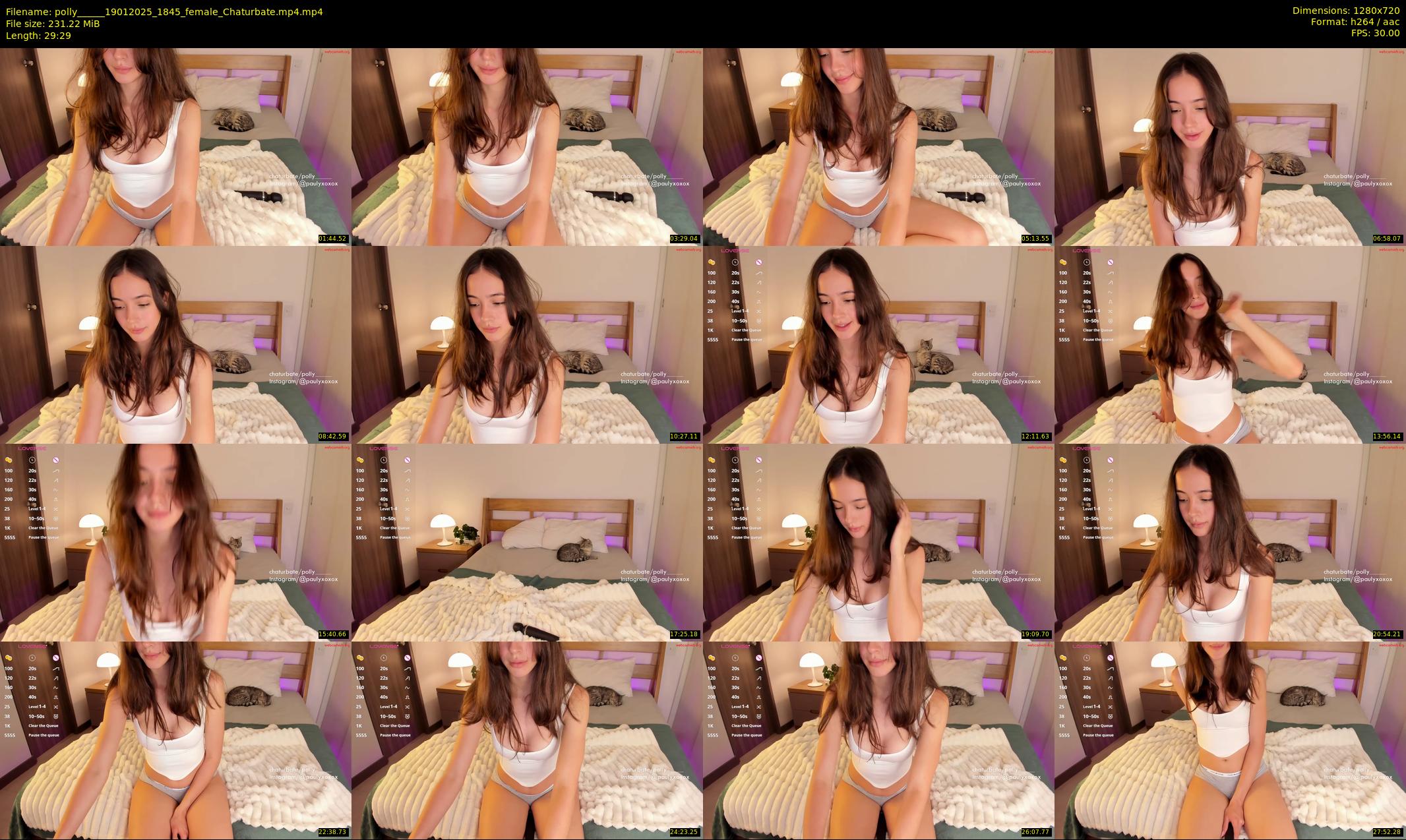 polly_____ — 30 minute Chaturbate female cam show recording, 720p, Jan 19, 2025