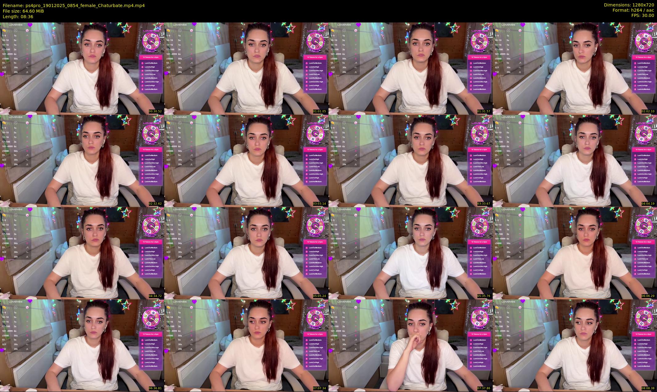 ps4pro — 9 minute Chaturbate female cam show recording, 720p, Jan 19, 2025