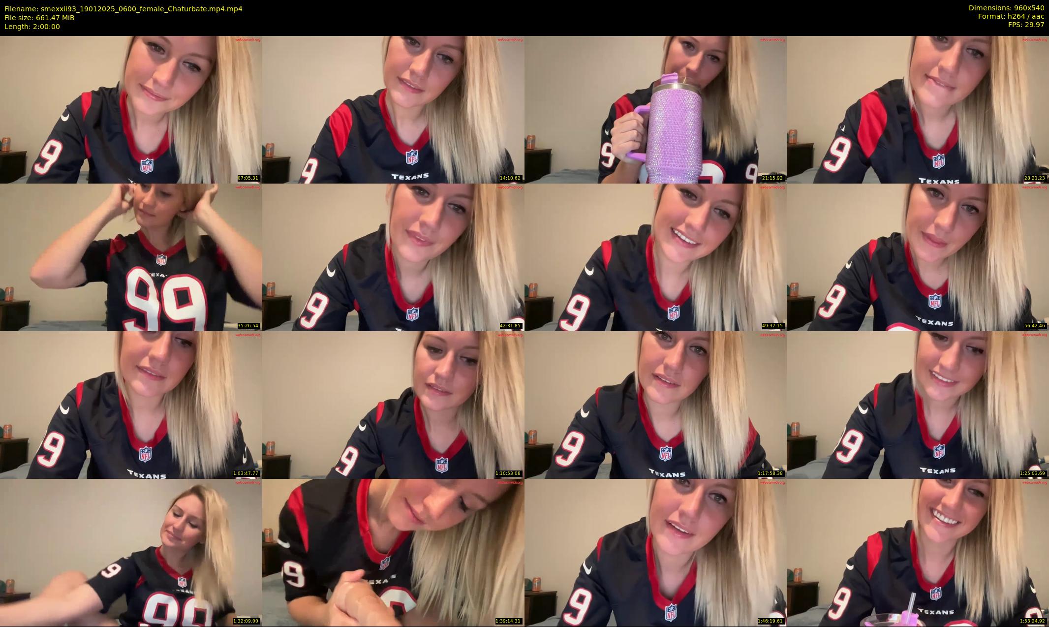 smexxii93 — 120 minute Chaturbate female cam show recording, 480p, Jan 19, 2025