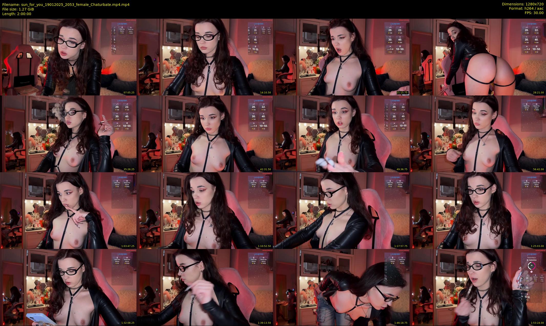 sun_for_you — 120 minute Chaturbate female cam show recording, 720p, Jan 19, 2025