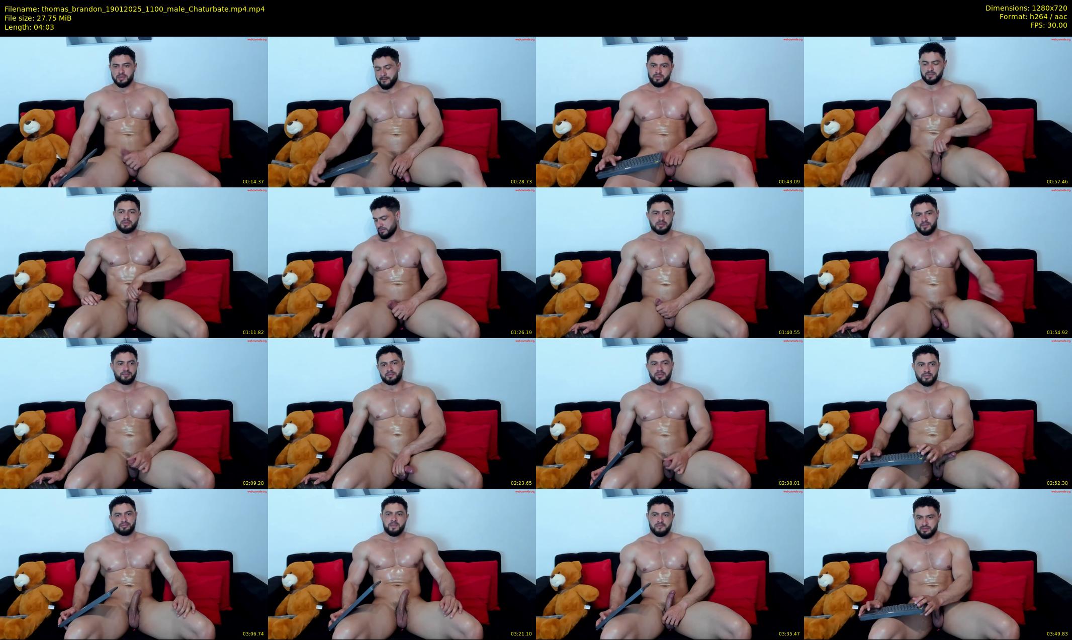 thomas_brandon — 5 minute Chaturbate male cam show recording, 720p, Jan 19, 2025