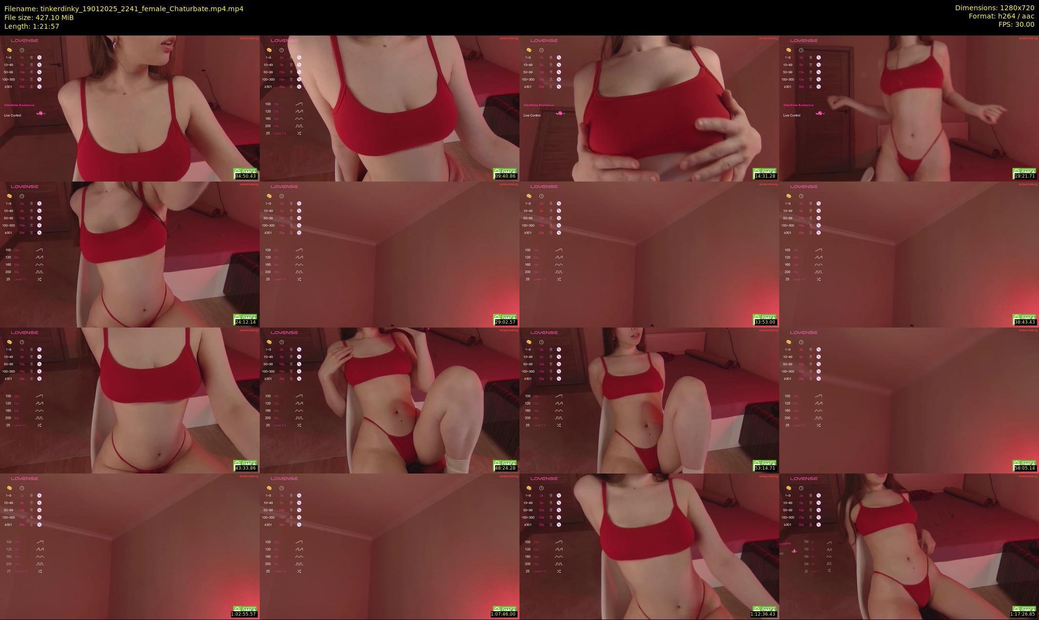 tinkerdinky — 82 minute Chaturbate female cam show recording, 720p, Jan 19, 2025