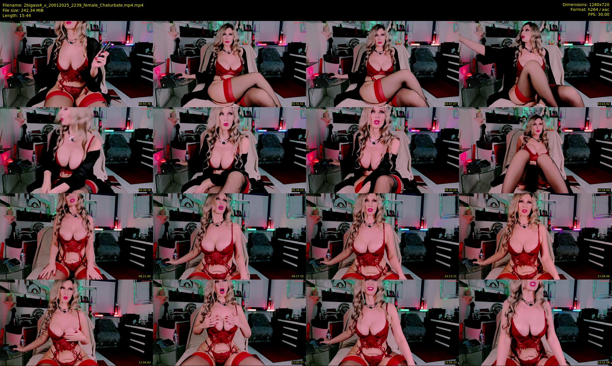 2bigass4_u — 16 minute Chaturbate female cam show recording, 720p, Jan 20, 2025