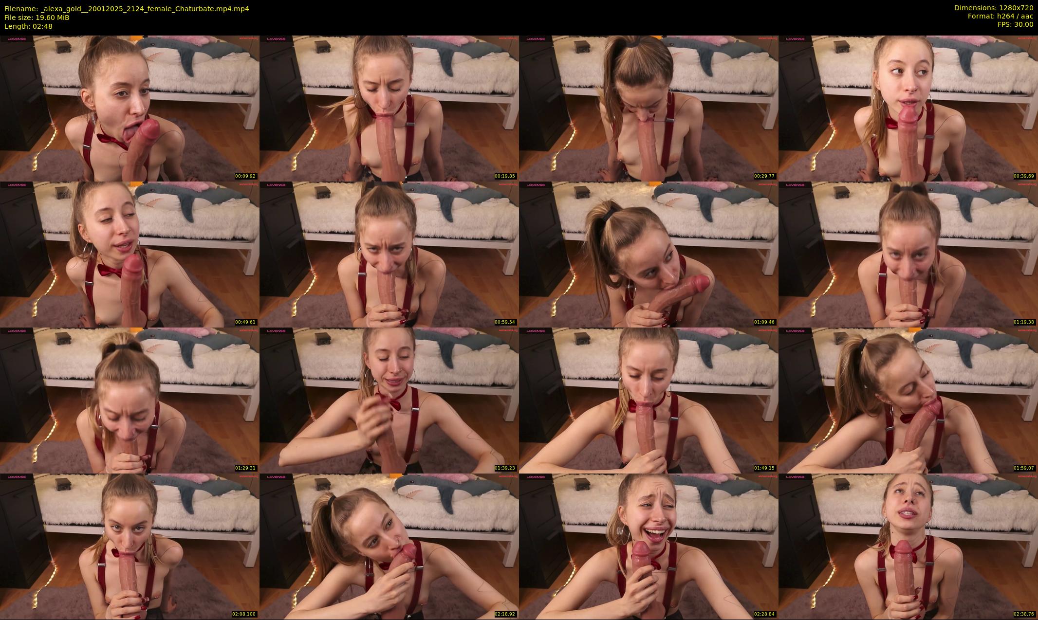 _alexa_gold_ — 3 minute Chaturbate female cam show recording, 720p, Jan 20, 2025