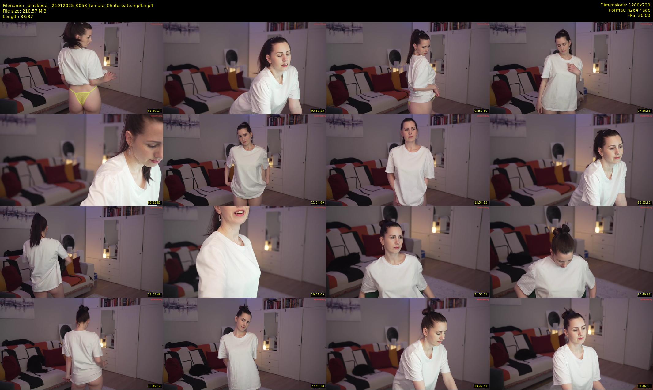 _blackbee_ — 34 minute Chaturbate female cam show recording, 720p, Jan 21, 2025