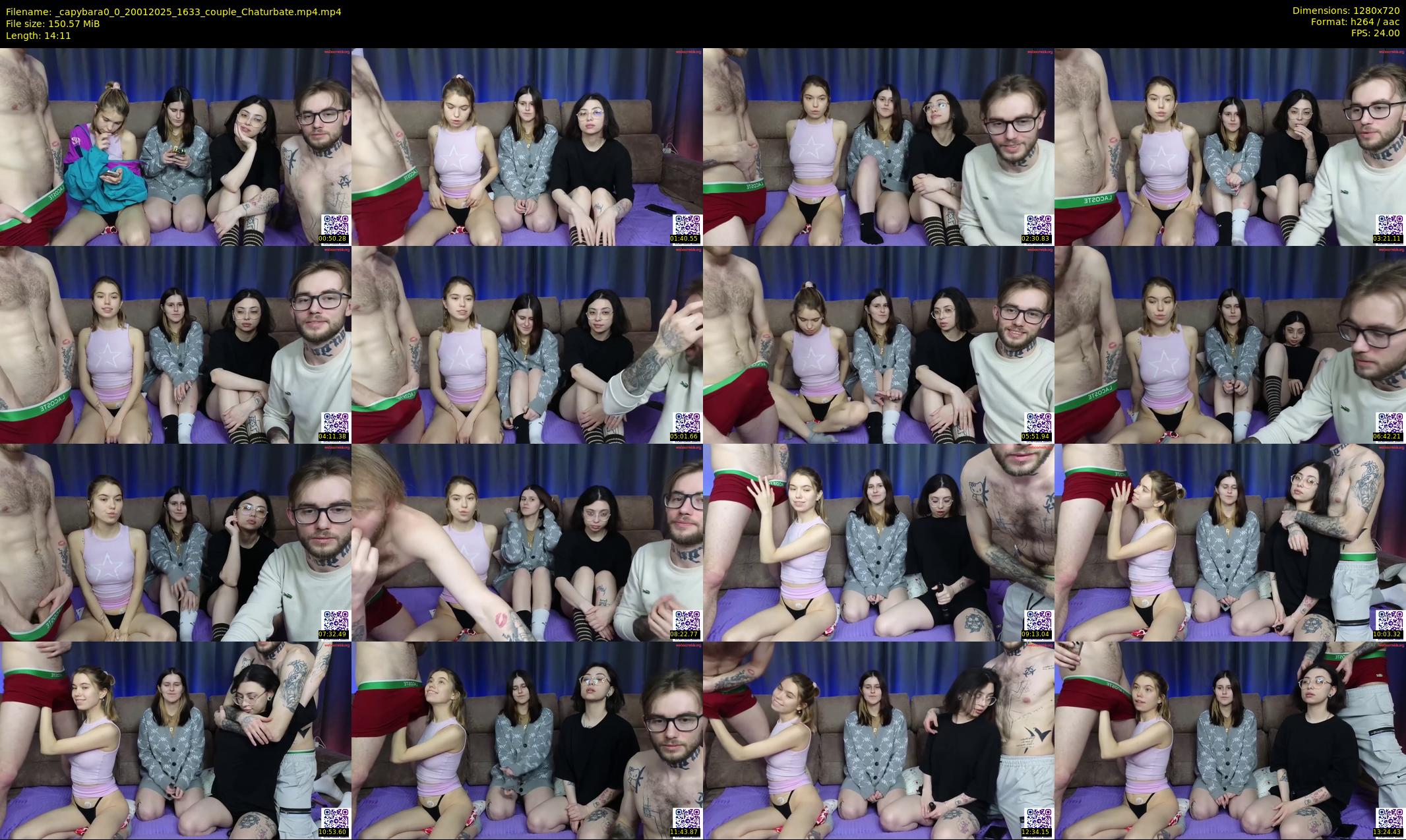 _capybara0_0 — 15 minute Chaturbate couple cam show recording, 720p, Jan 20, 2025