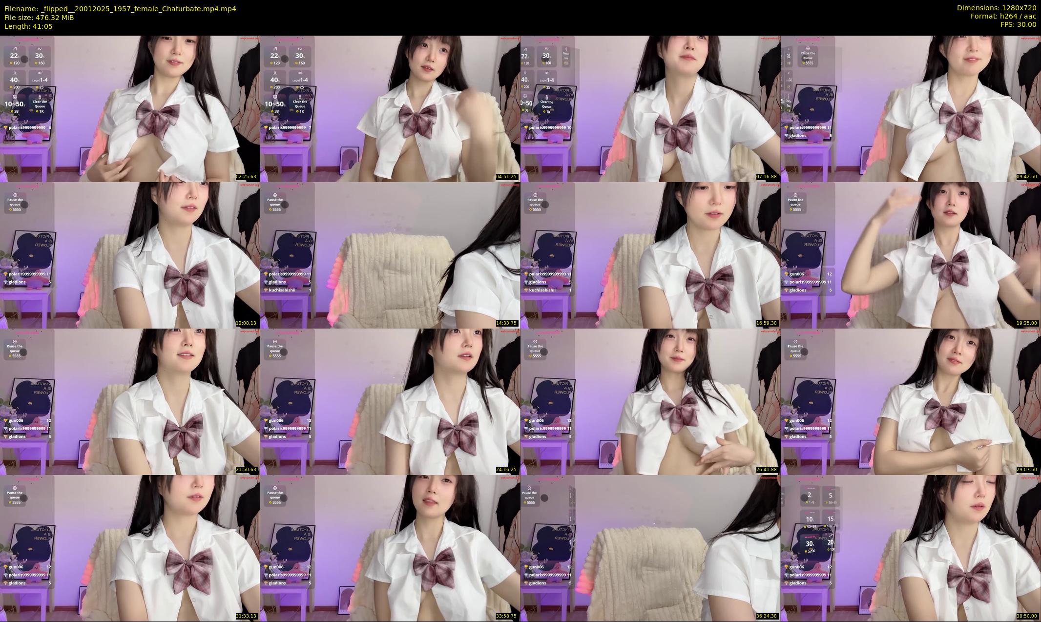 _flipped_ — 42 minute Chaturbate female cam show recording, 720p, Jan 20, 2025
