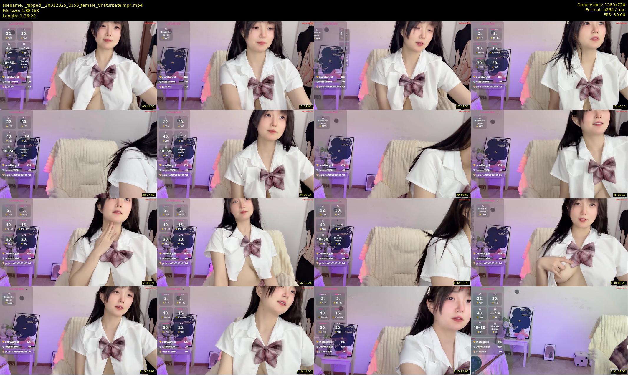 _flipped_ — 97 minute Chaturbate female cam show recording, 720p, Jan 20, 2025