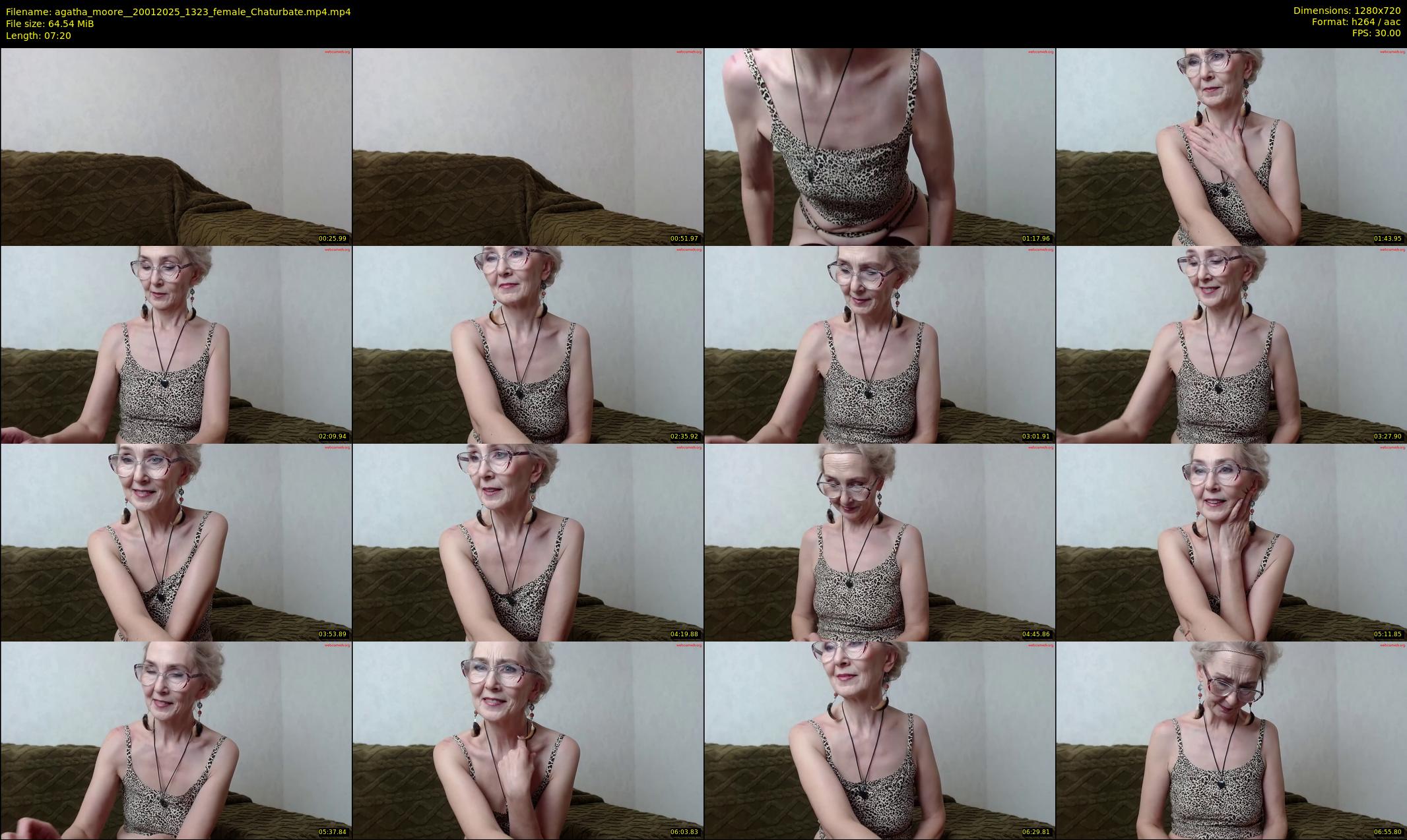 agatha_moore_ — 8 minute Chaturbate female cam show recording, 720p, Jan 20, 2025