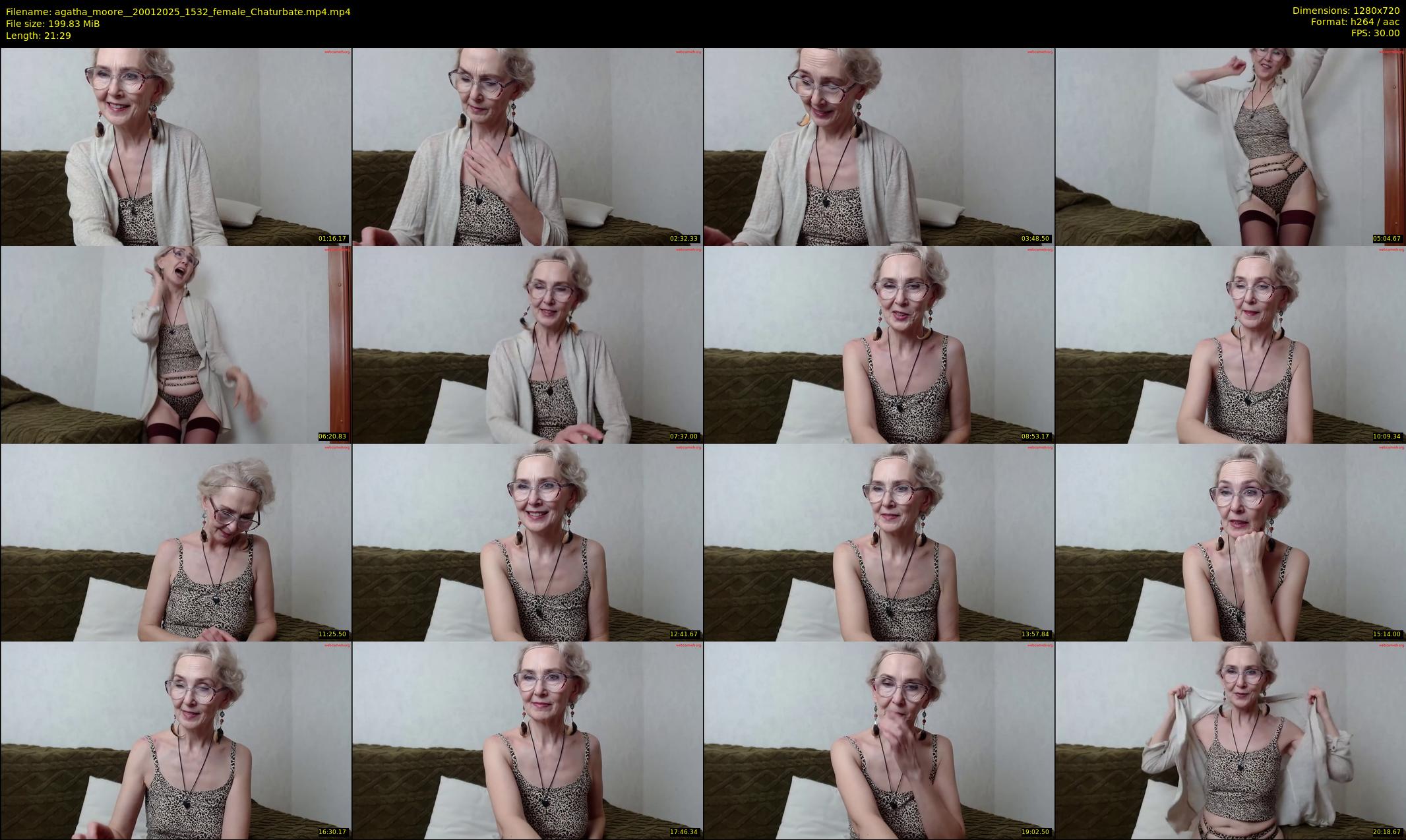 agatha_moore_ — 22 minute Chaturbate female cam show recording, 720p, Jan 20, 2025