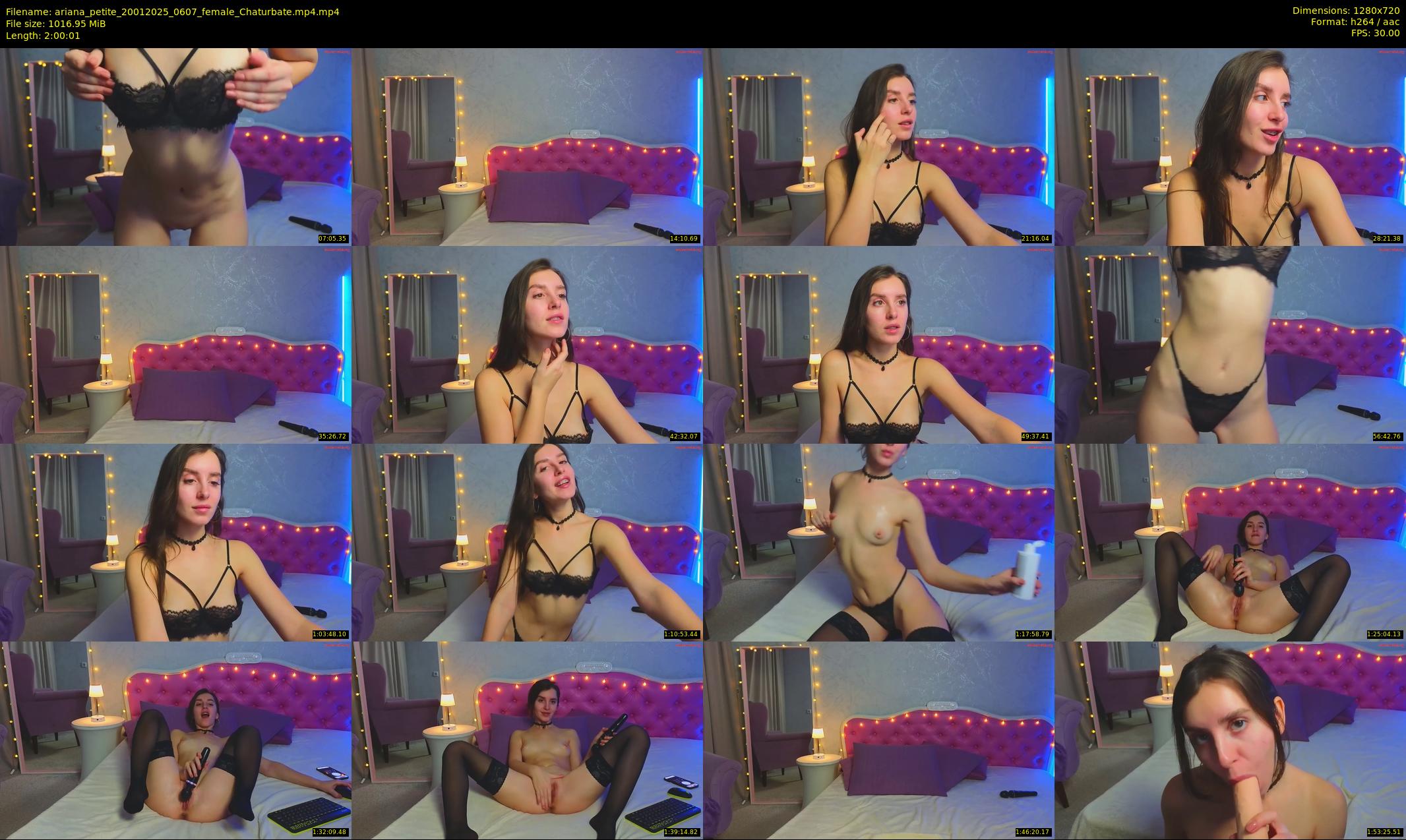 ariana_petite — 121 minute Chaturbate female cam show recording, 720p, Jan 20, 2025