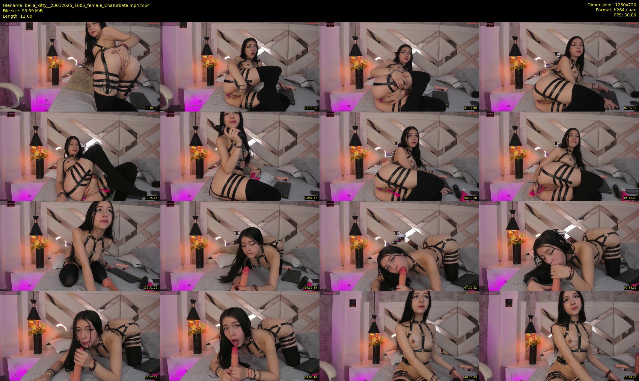bella_kitty_ — 11 minute Chaturbate female cam show recording, 720p, Jan 20, 2025