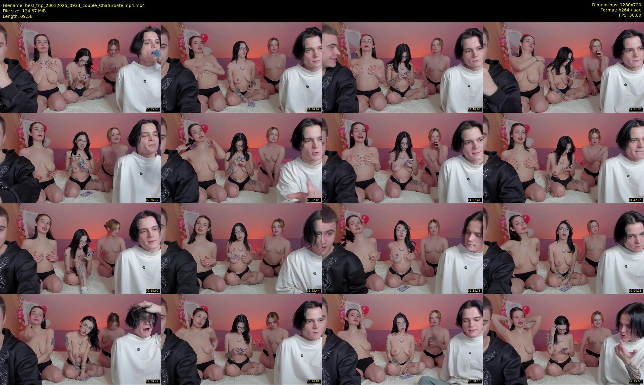 best_trip — 10 minute Chaturbate couple cam show recording, 720p, Jan 20, 2025