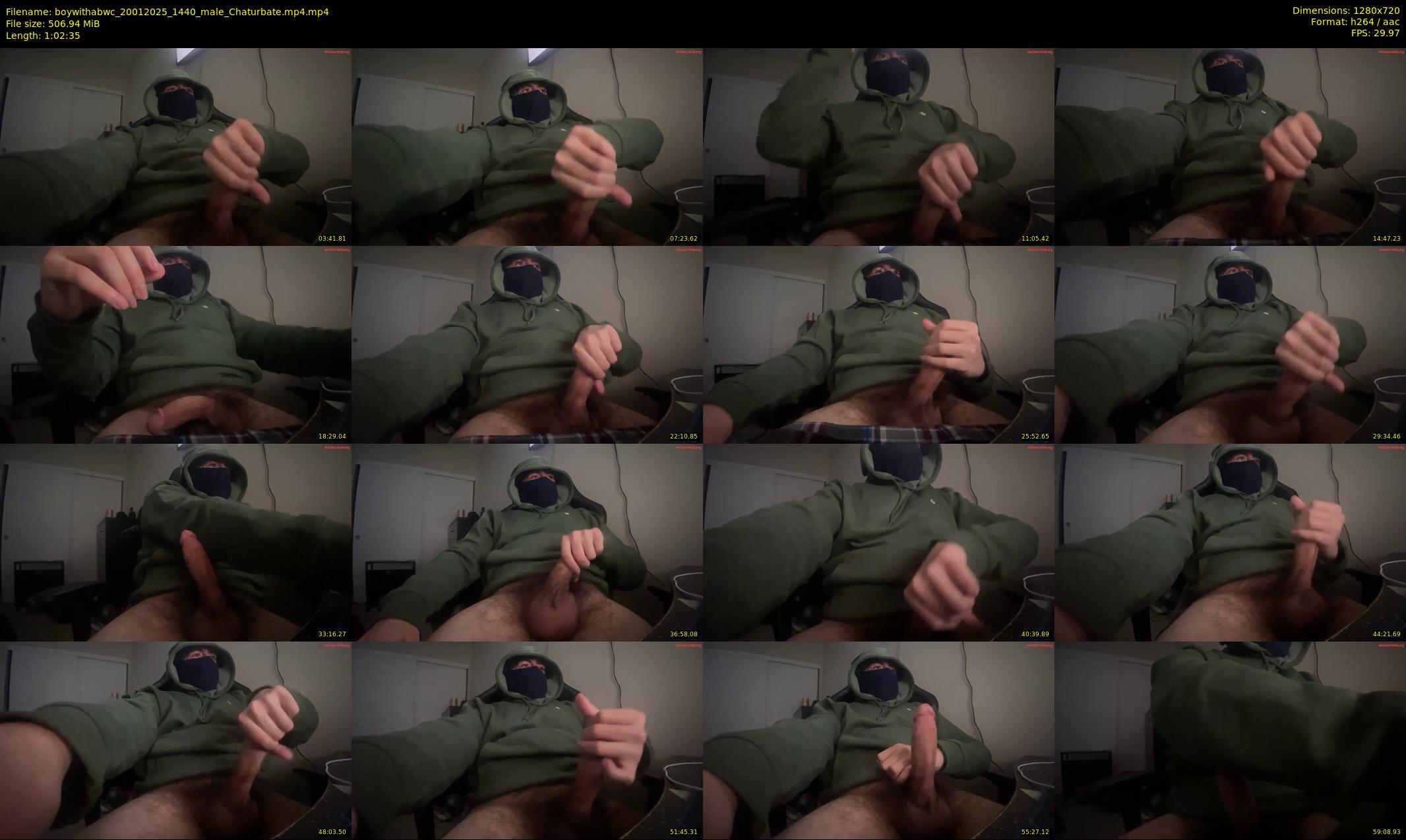 boywithabwc — 63 minute Chaturbate male cam show recording, 720p, Jan 20, 2025