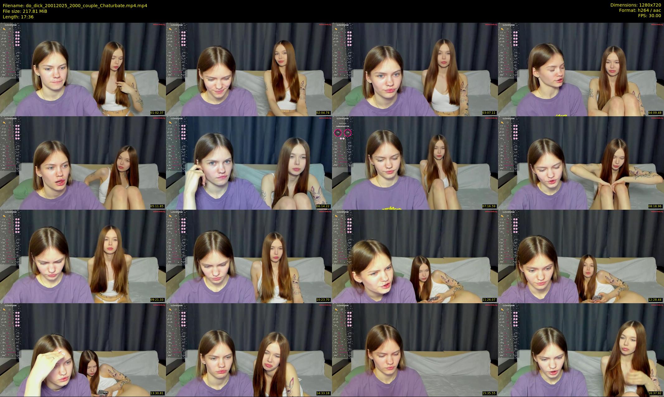 do_dick — 18 minute Chaturbate couple cam show recording, 720p, Jan 20, 2025