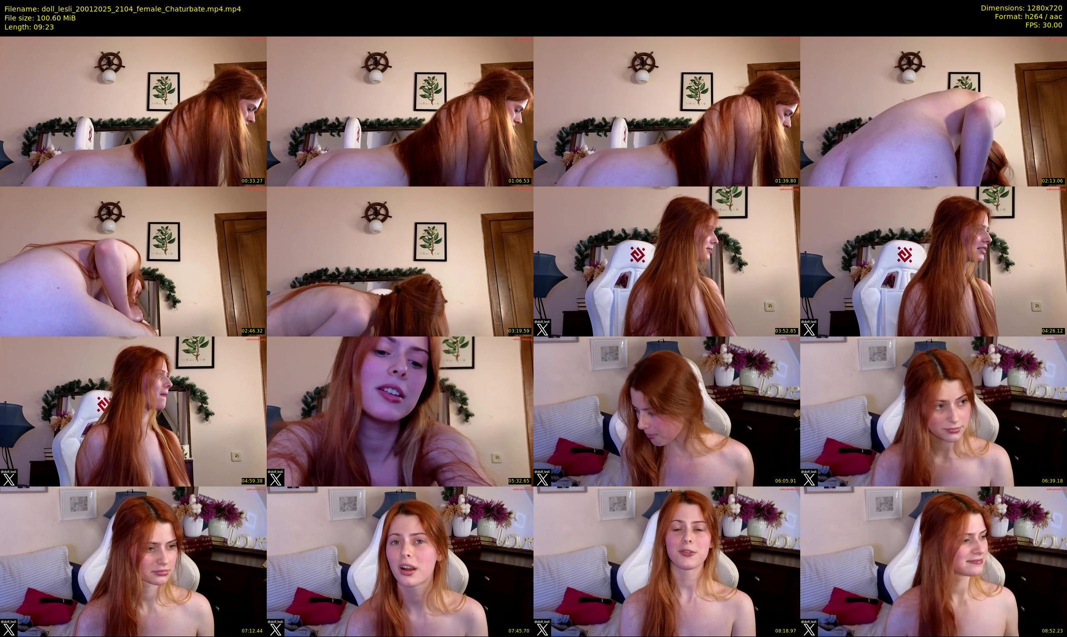doll_lesli — 10 minute Chaturbate female cam show recording, 720p, Jan 20, 2025