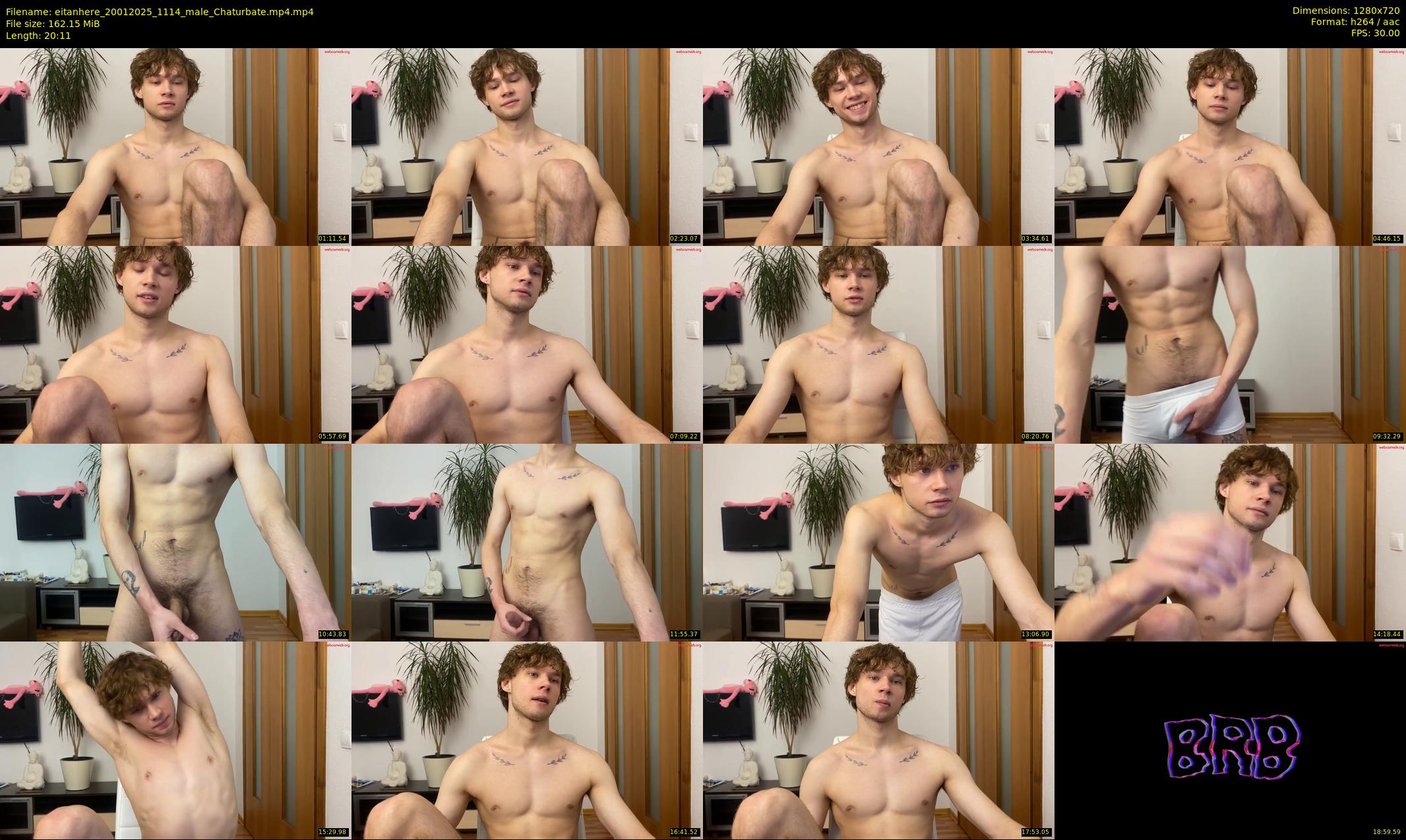 eitanhere — 21 minute Chaturbate male cam show recording, 720p, Jan 20, 2025