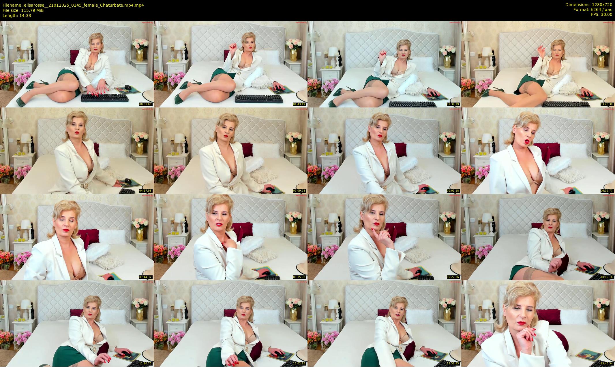 elisarosse_ — 15 minute Chaturbate female cam show recording, 720p, Jan 21, 2025