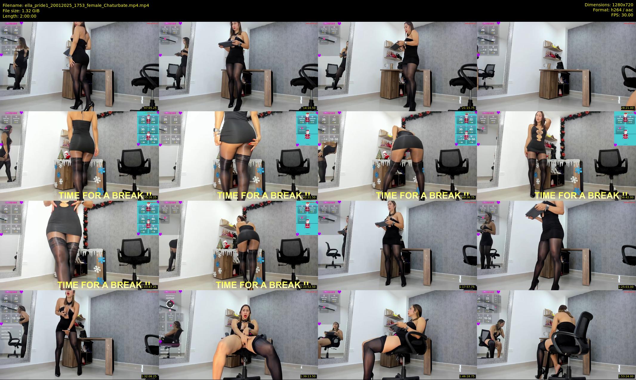 ella_pride1 — 120 minute Chaturbate female cam show recording, 720p, Jan 20, 2025