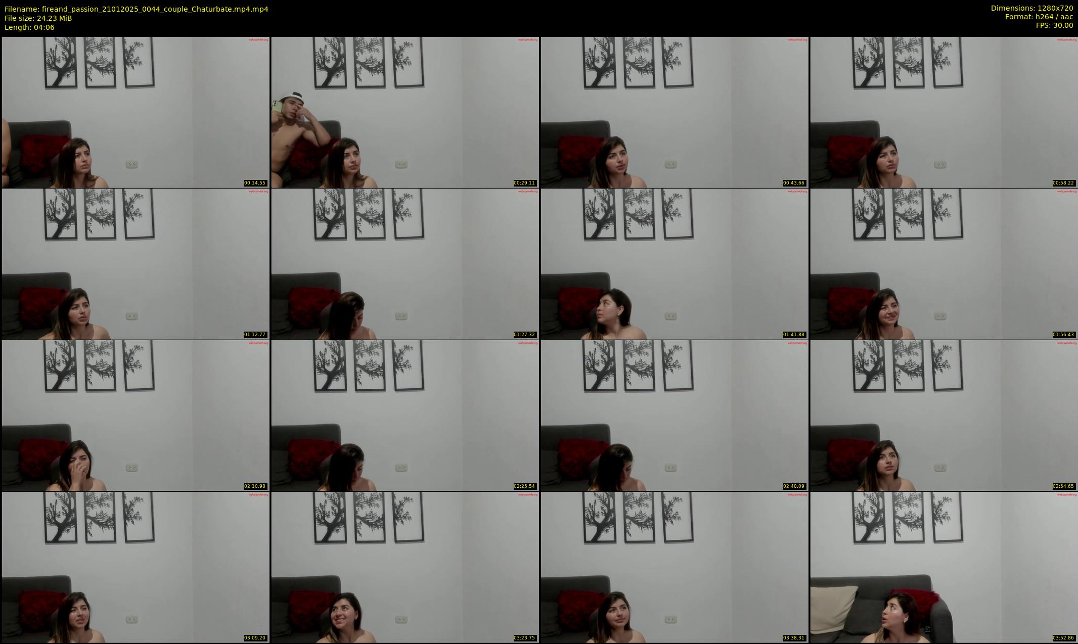 fireand_passion — 5 minute Chaturbate couple cam show recording, 720p, Jan 21, 2025