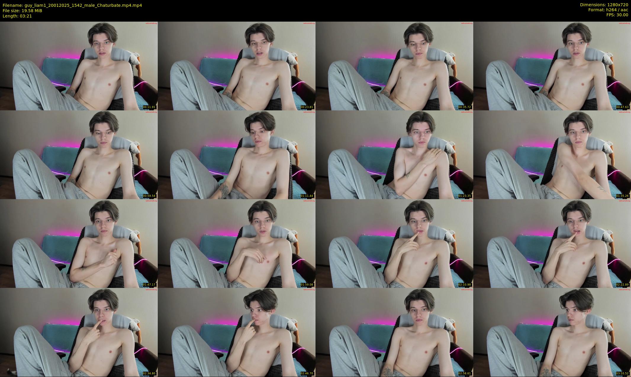 guy_liam1 — 4 minute Chaturbate male cam show recording, 720p, Jan 20, 2025