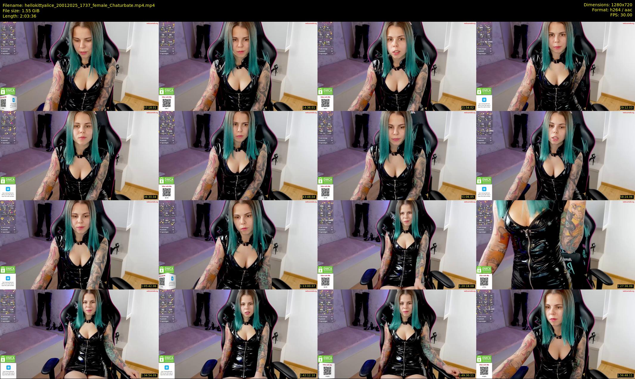 hellokittyalice — 124 minute Chaturbate female cam show recording, 720p, Jan 20, 2025